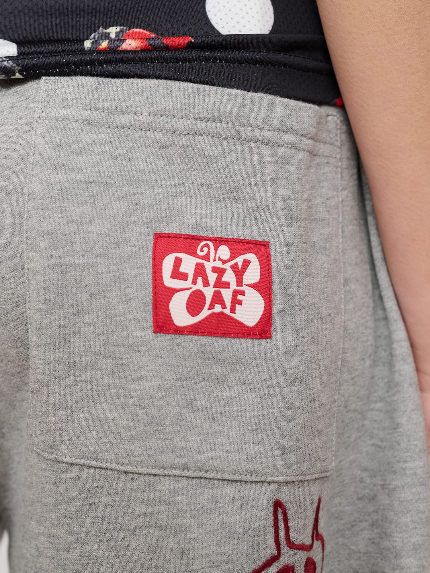 Friends Creepy Friends Grey Marl Shorts