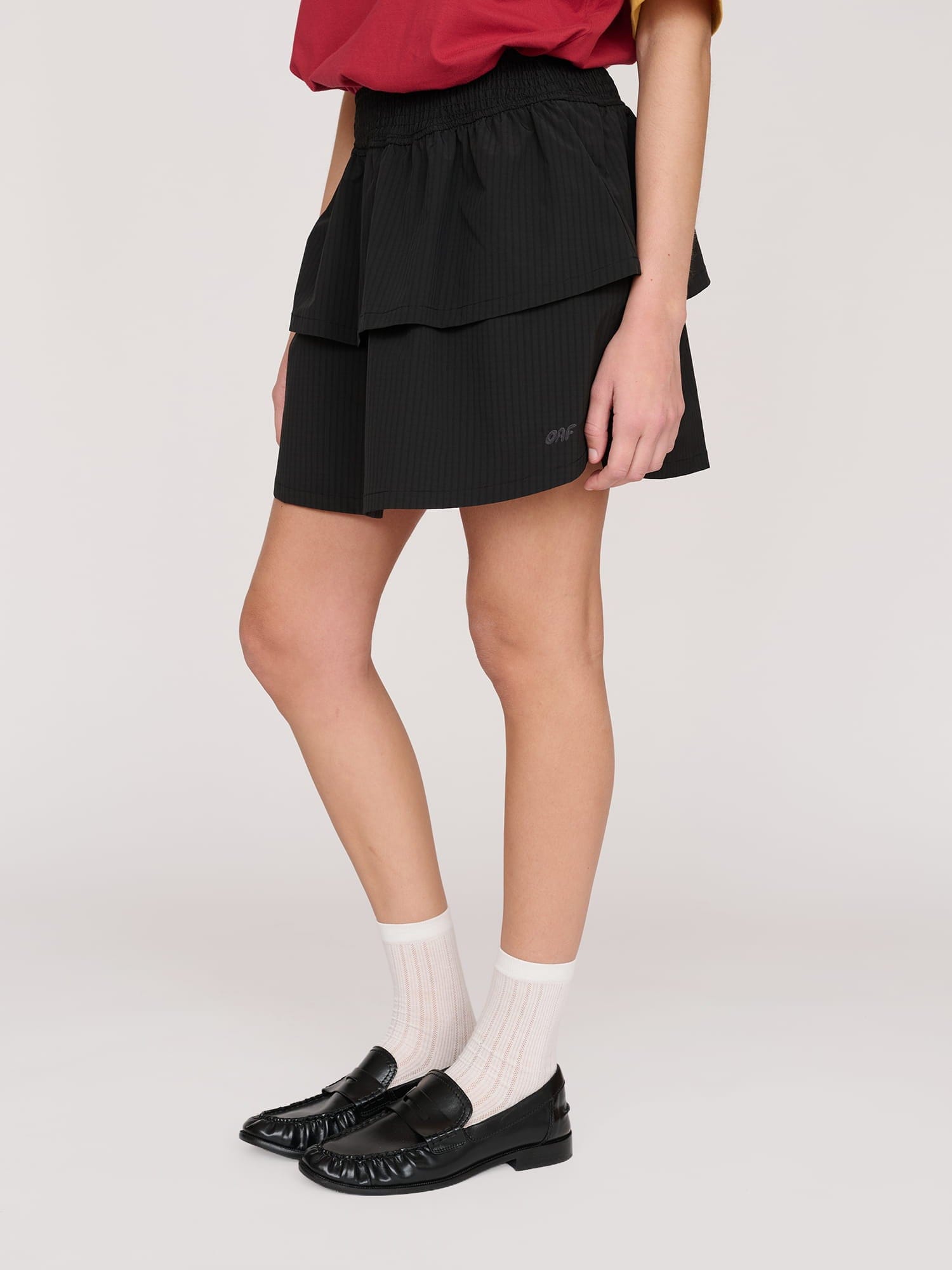 Lazy Oaf Double Tier Mini Skirt