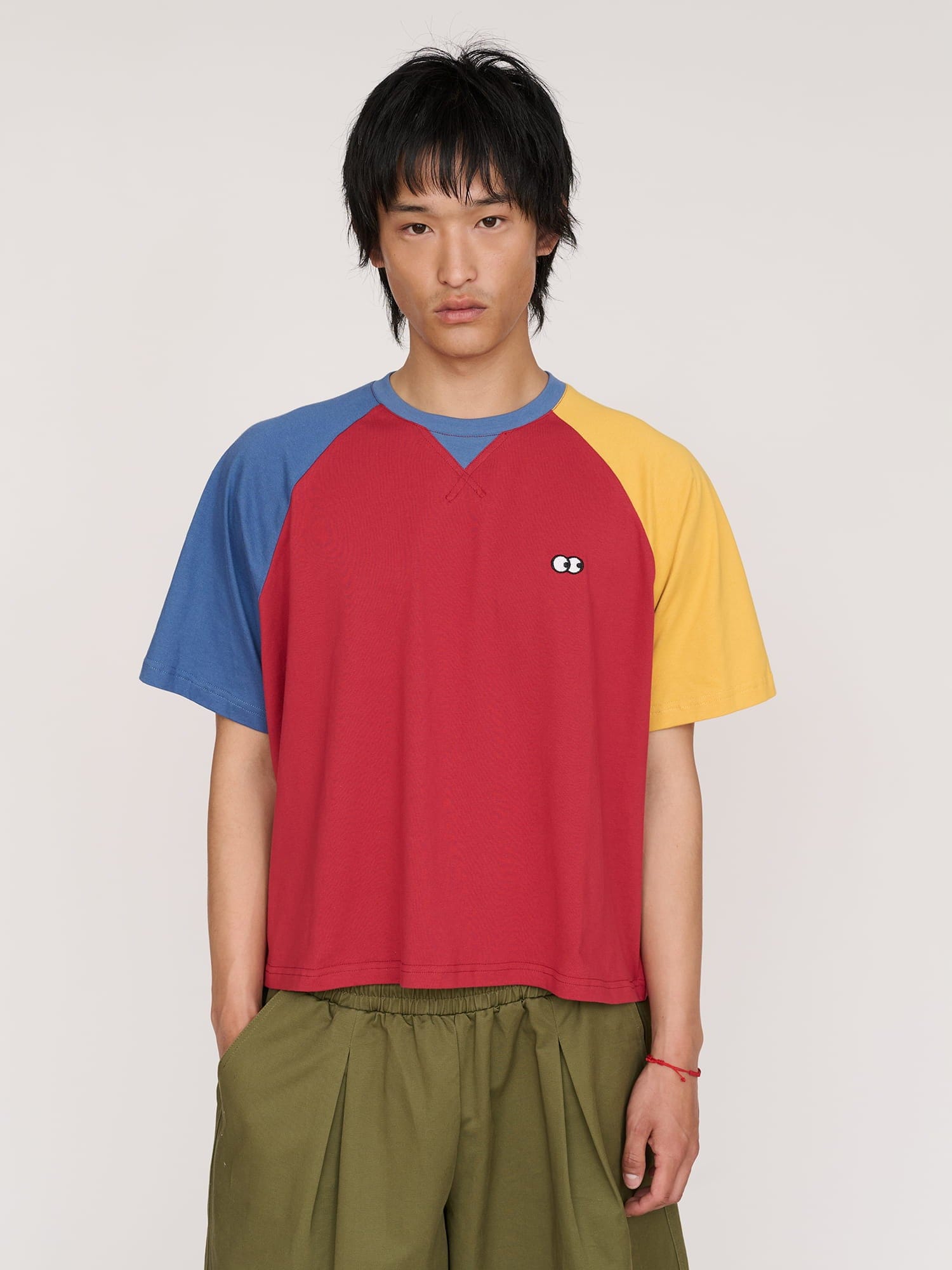 Lazy Oaf Colour Block Raglan T - shirt