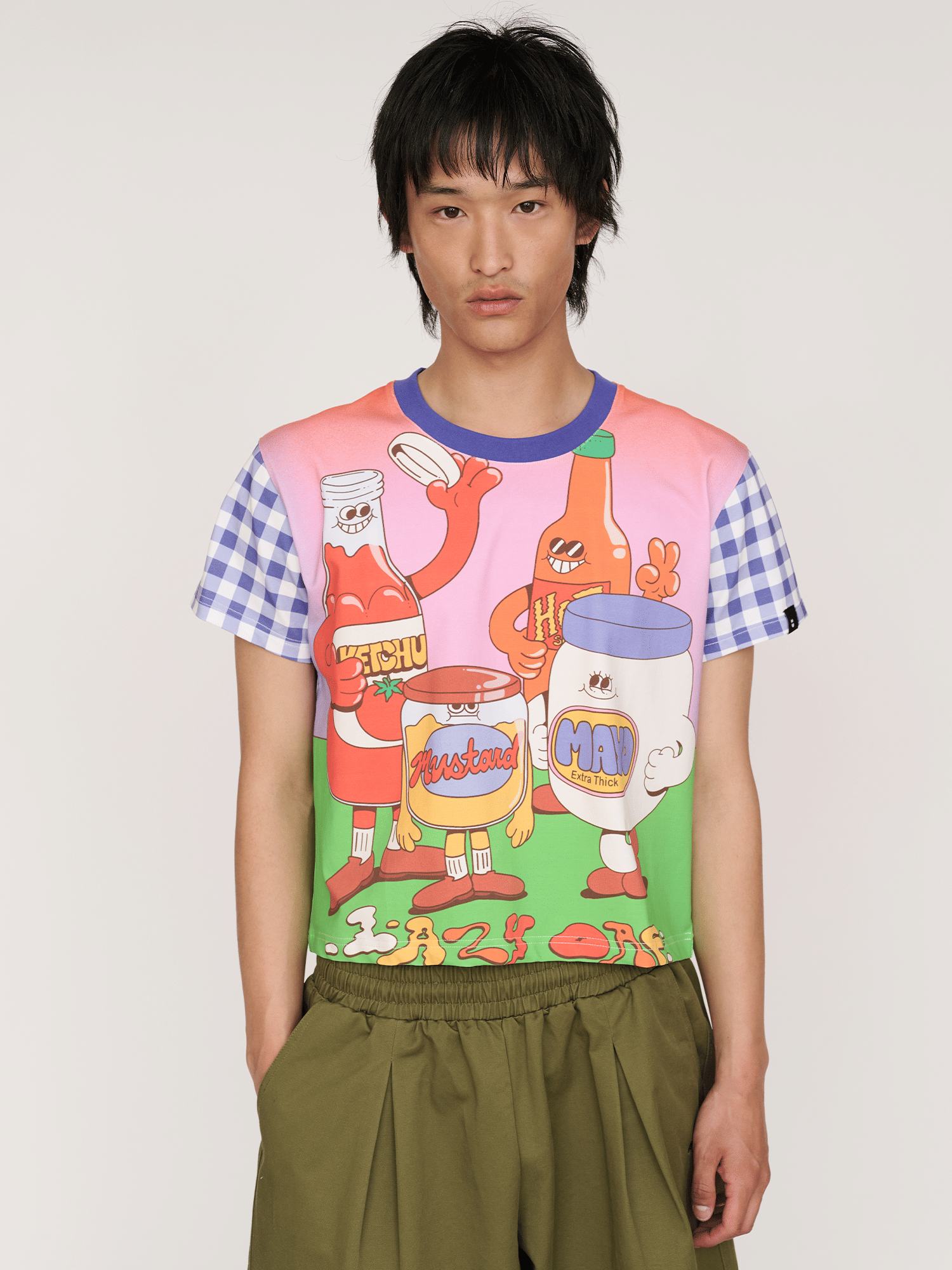 LAUREN LO x Lauren Martin Condiments Fitted T - Shirt