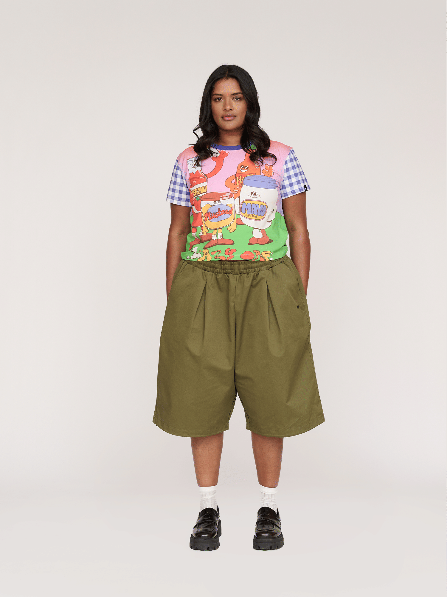 LAUREN LO x Lauren Martin Condiments Fitted T - Shirt