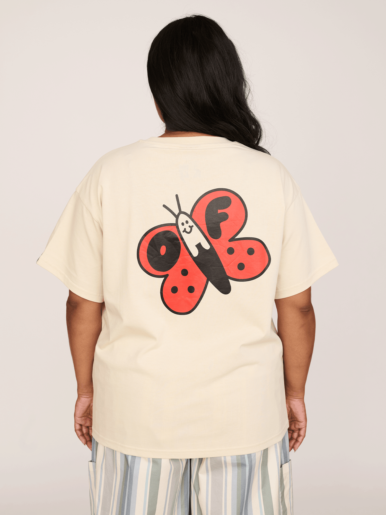 BUTTERFLY Spotted Oaf Butterfly T - Shirt