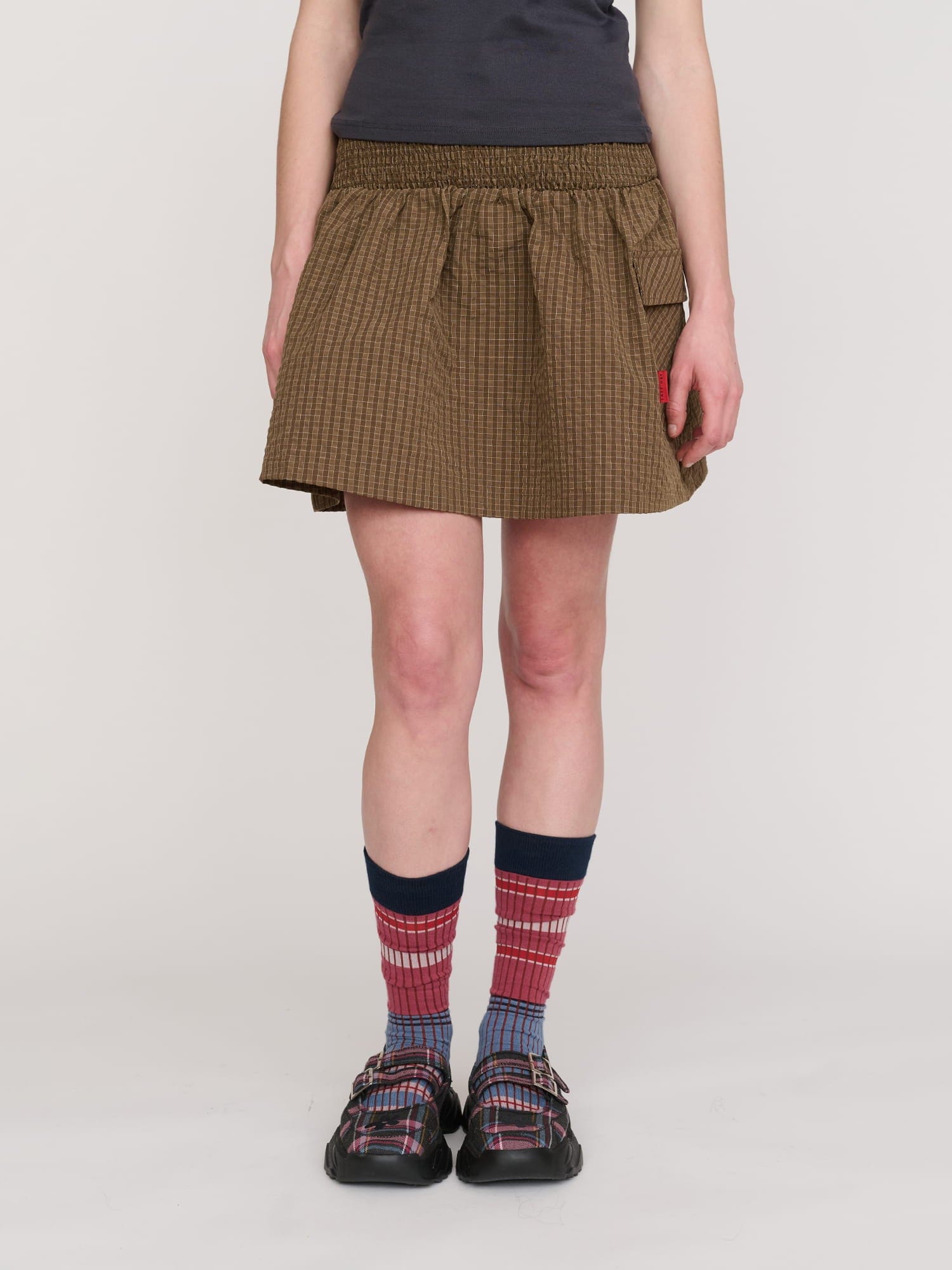 Lazy Oaf Techy Mini Skirt