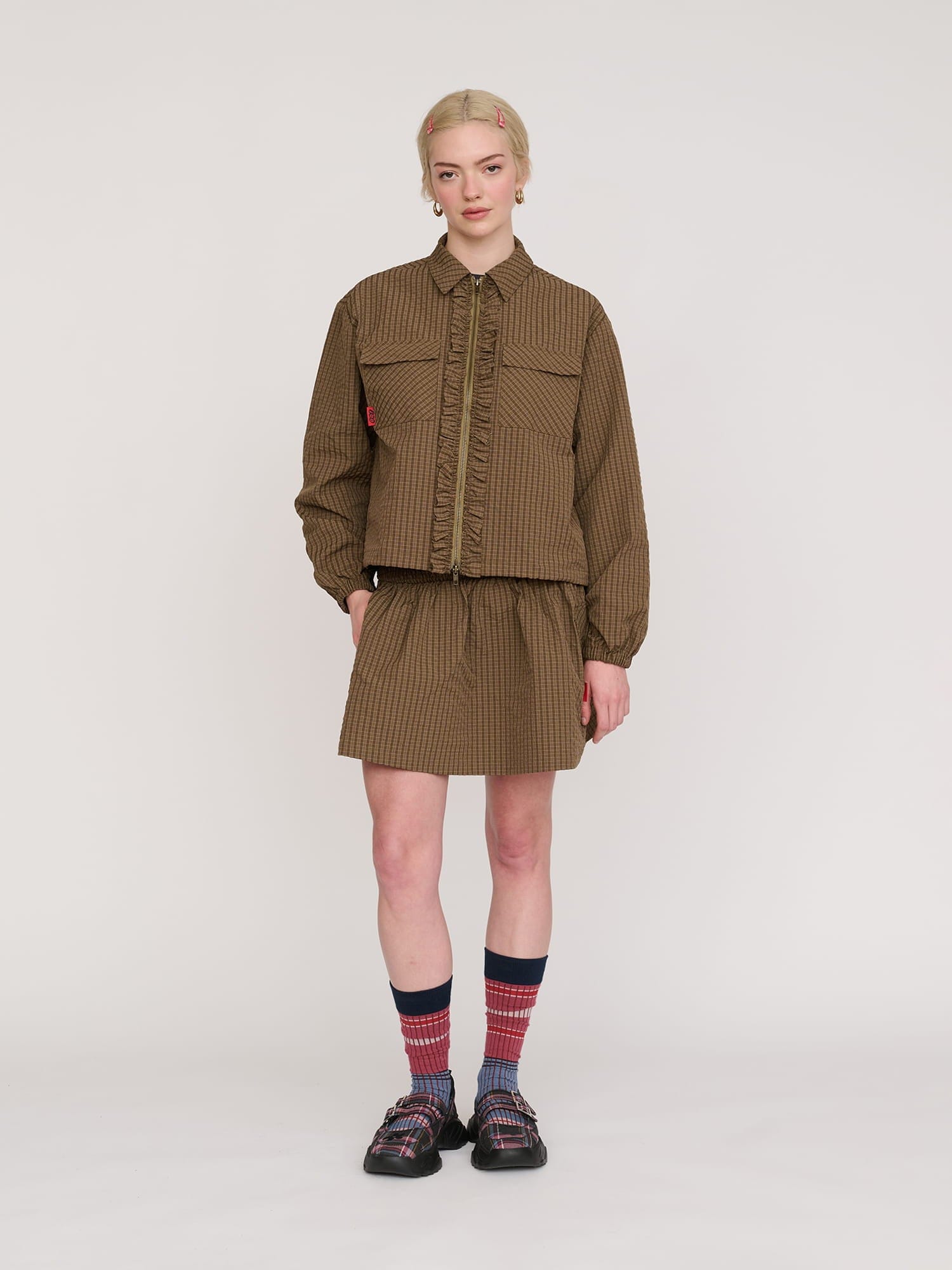 Lazy Oaf Techy Mini Skirt