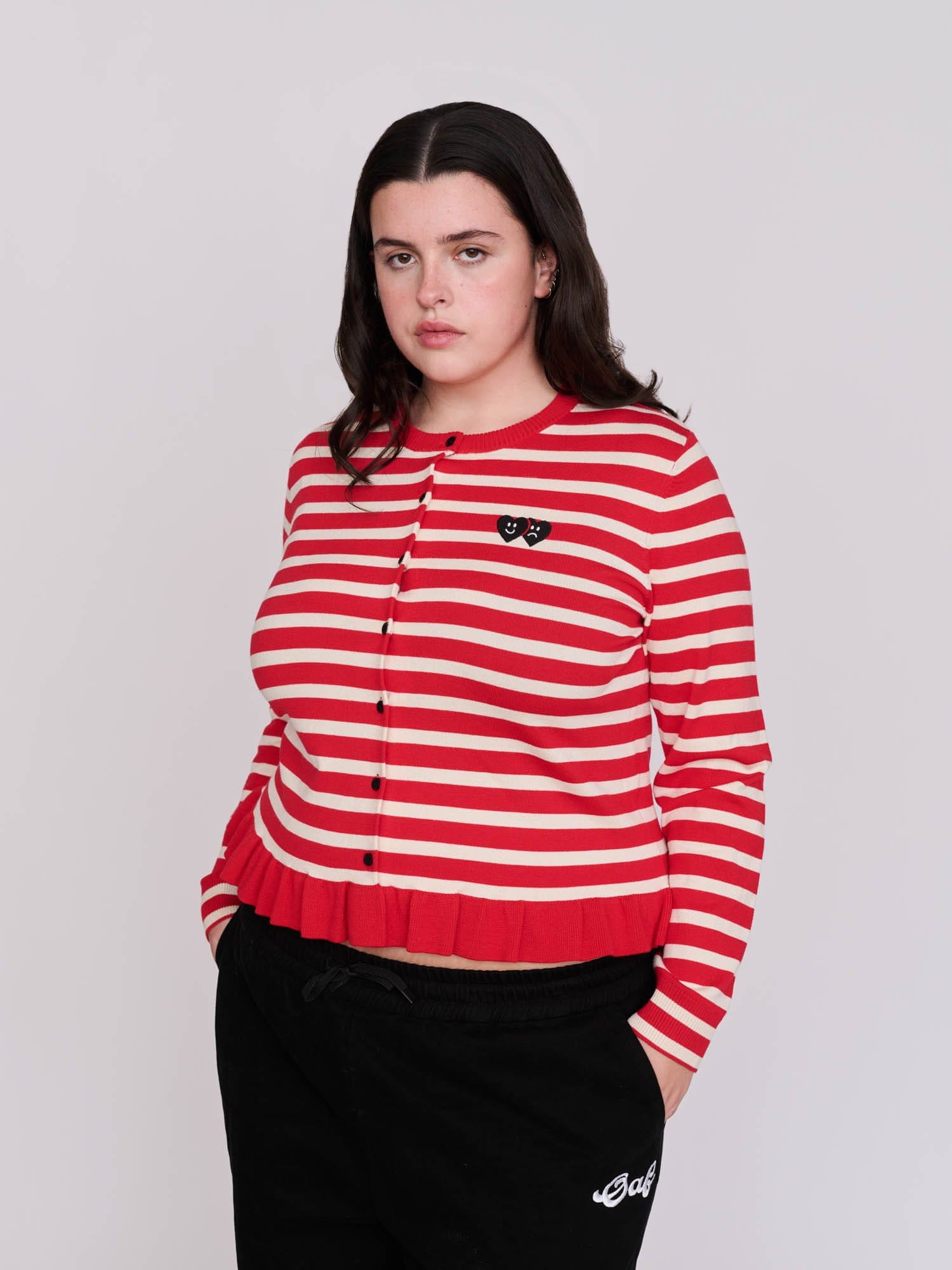 Mixed Emotions Stripe Cardigan