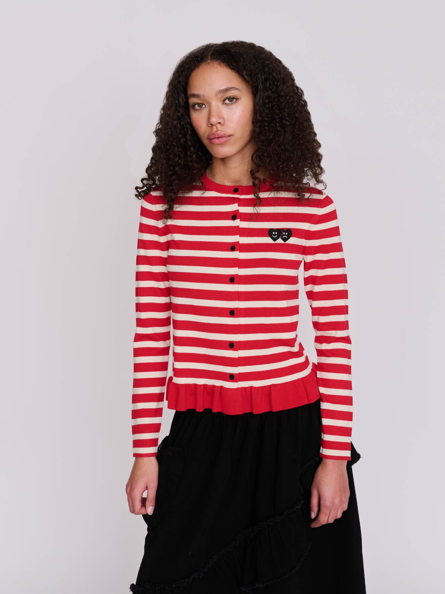 Mixed Emotions Stripe Cardigan