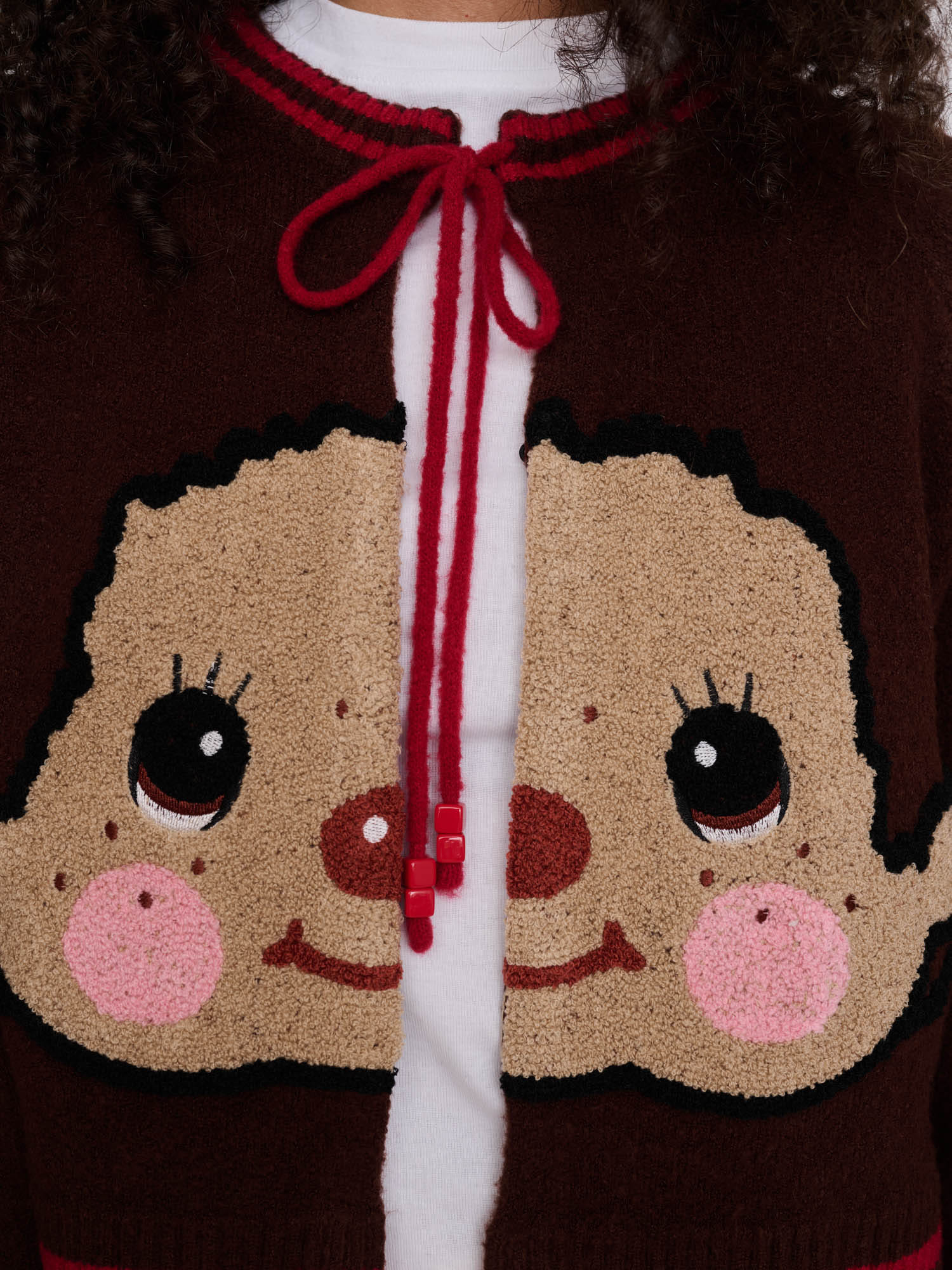Monchhichi x Lazy Oaf Cardigan - PRE - ORDER