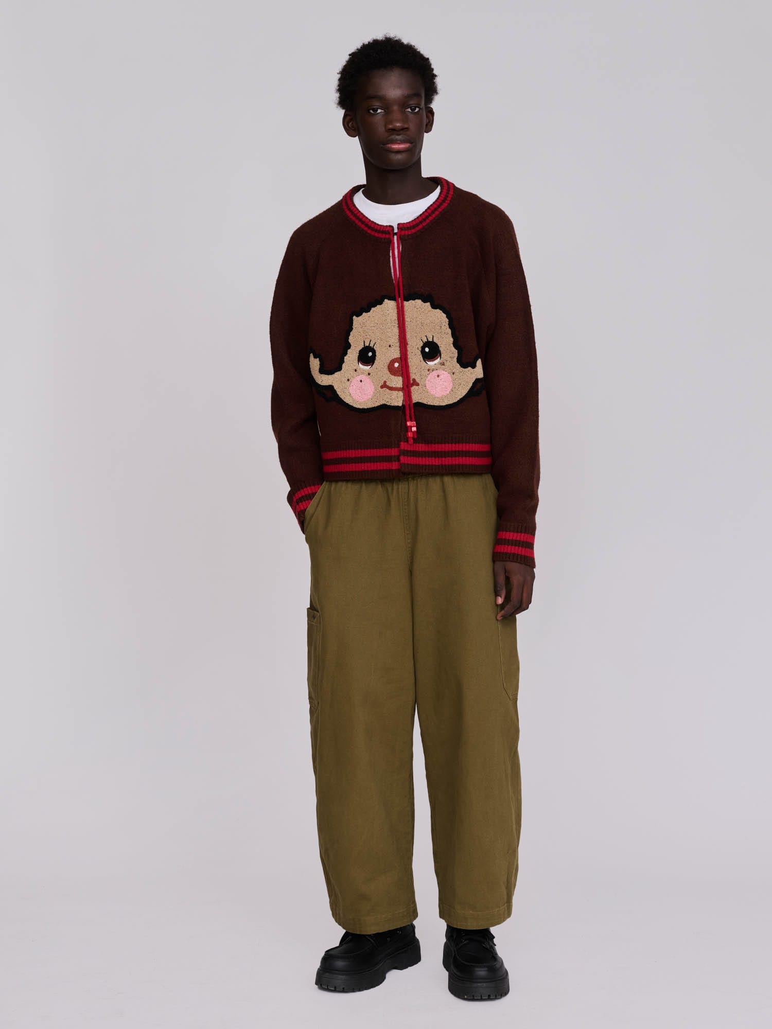 Monchhichi x Lazy Oaf Cardigan - PRE - ORDER