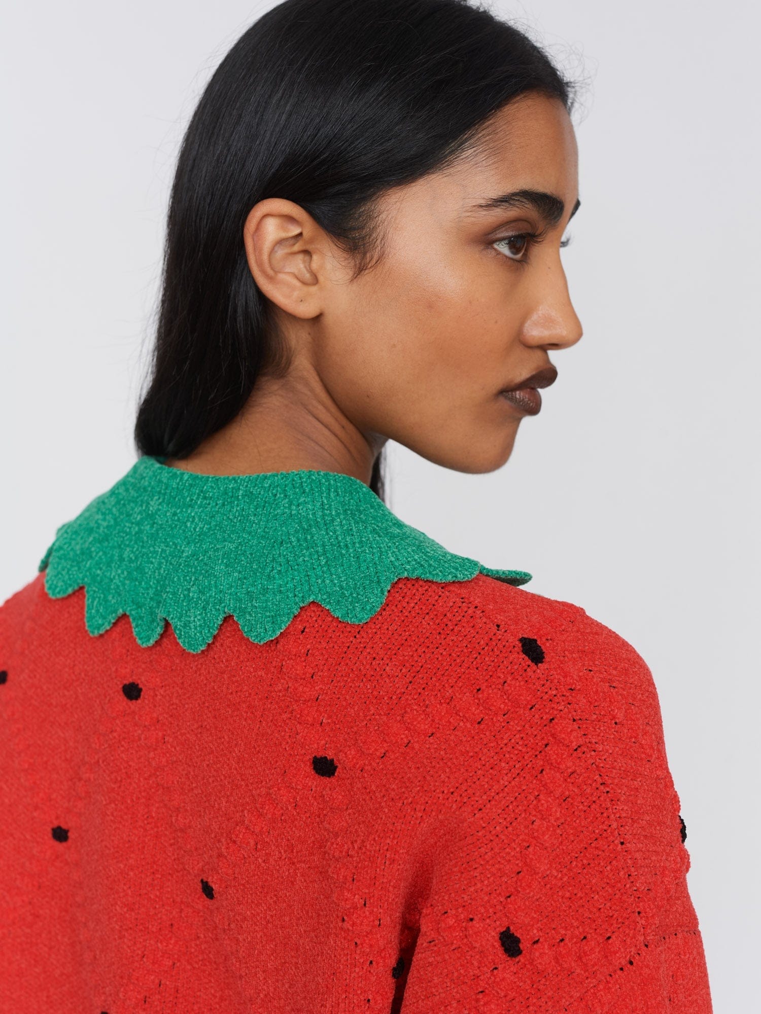 Lazy Oaf Strawberry Sundae Knitted Jumper - PRE - ORDER