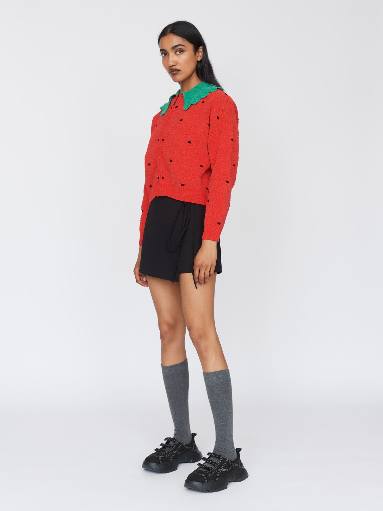 Lazy Oaf Strawberry Sundae Knitted Jumper - PRE - ORDER