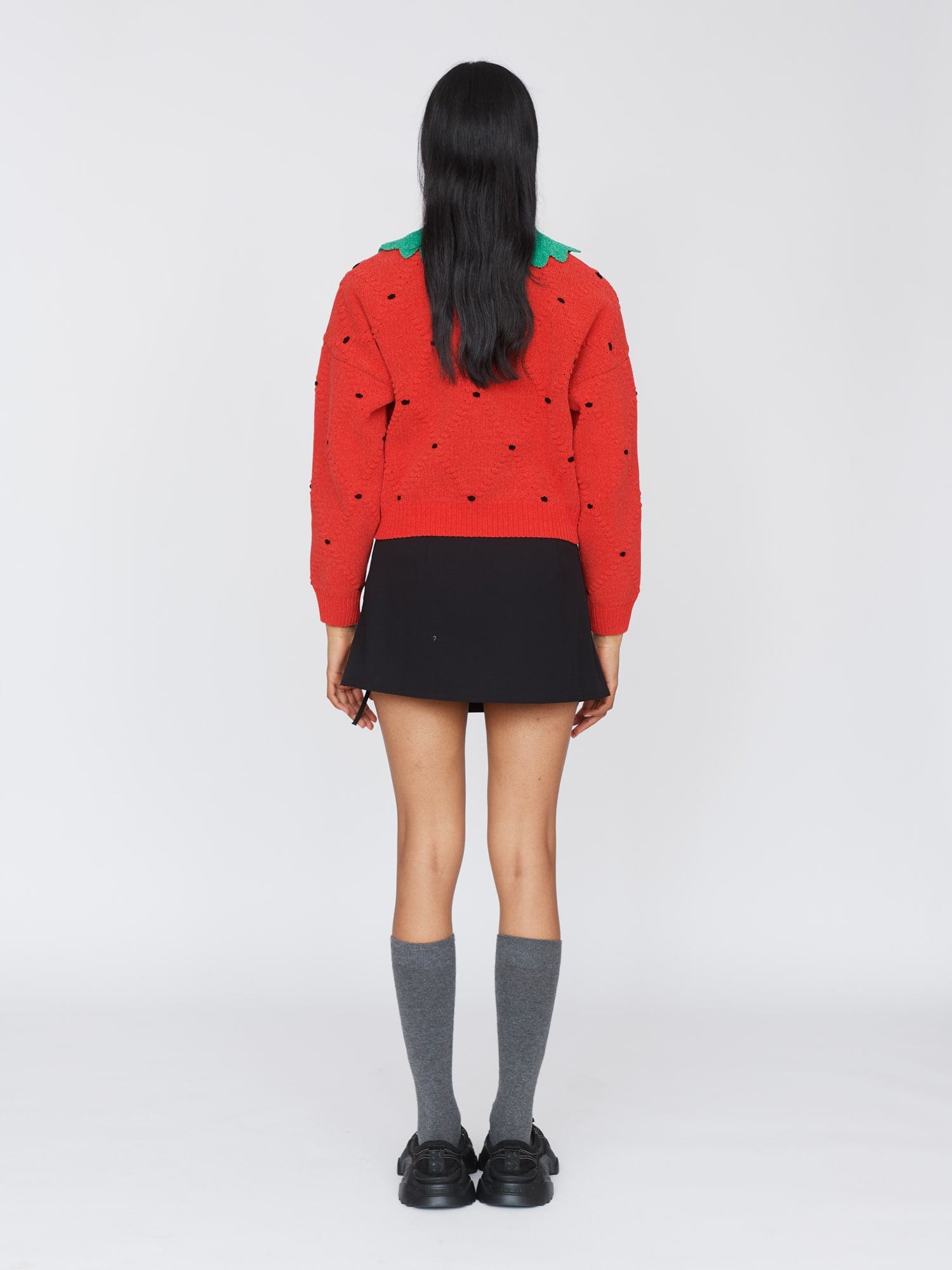 Lazy Oaf Strawberry Sundae Knitted Jumper - PRE - ORDER