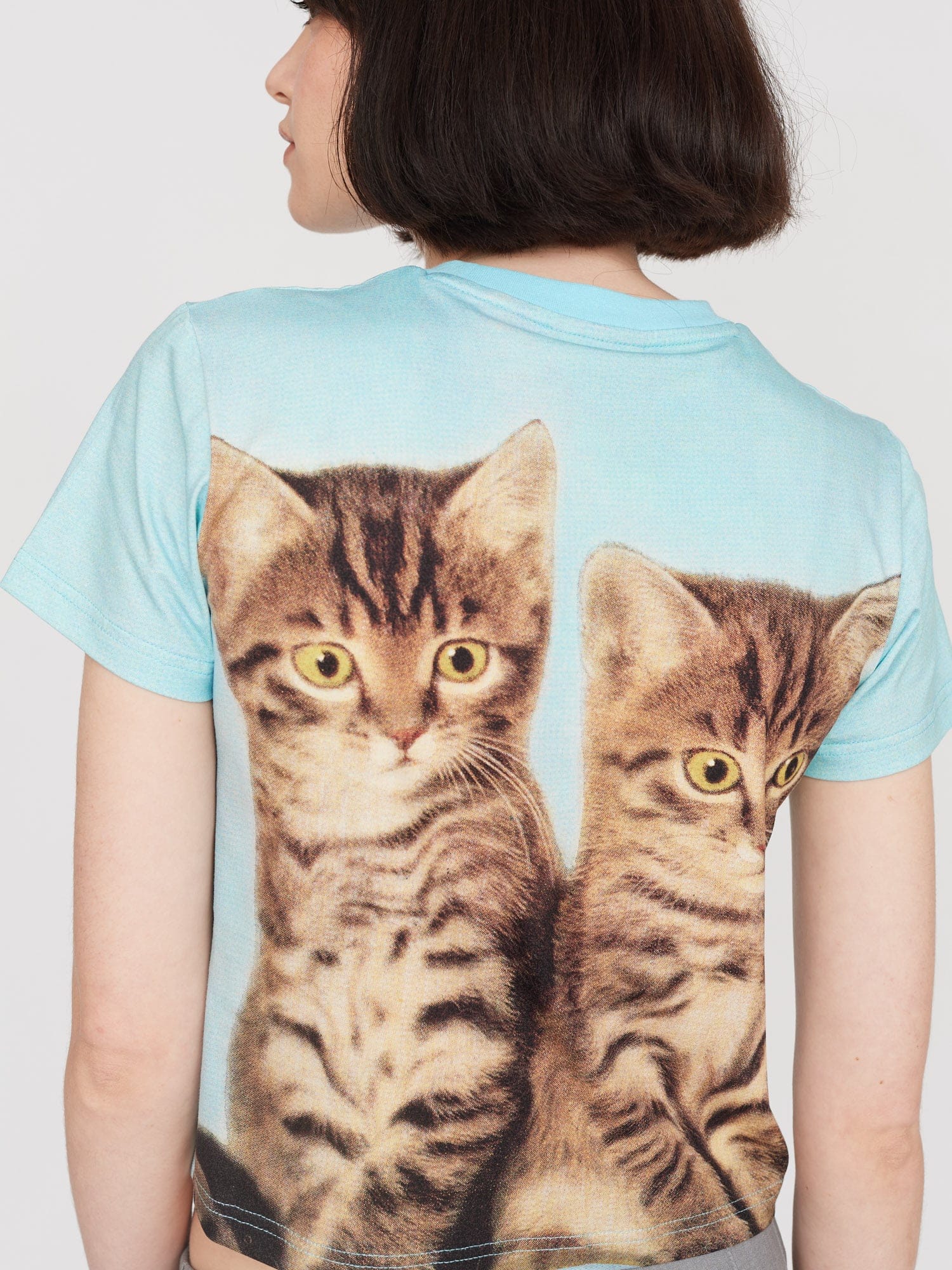 Lazy Oaf Cat Pals Fitted T-Shirt - PRE - ORDER