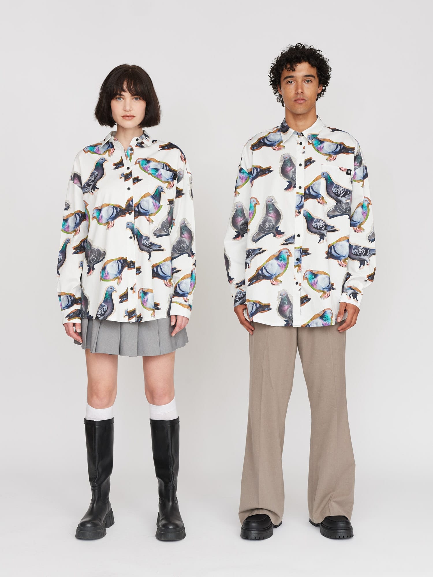Lazy Oaf Pigeons Are Pals Shirt - PRE - ORDER
