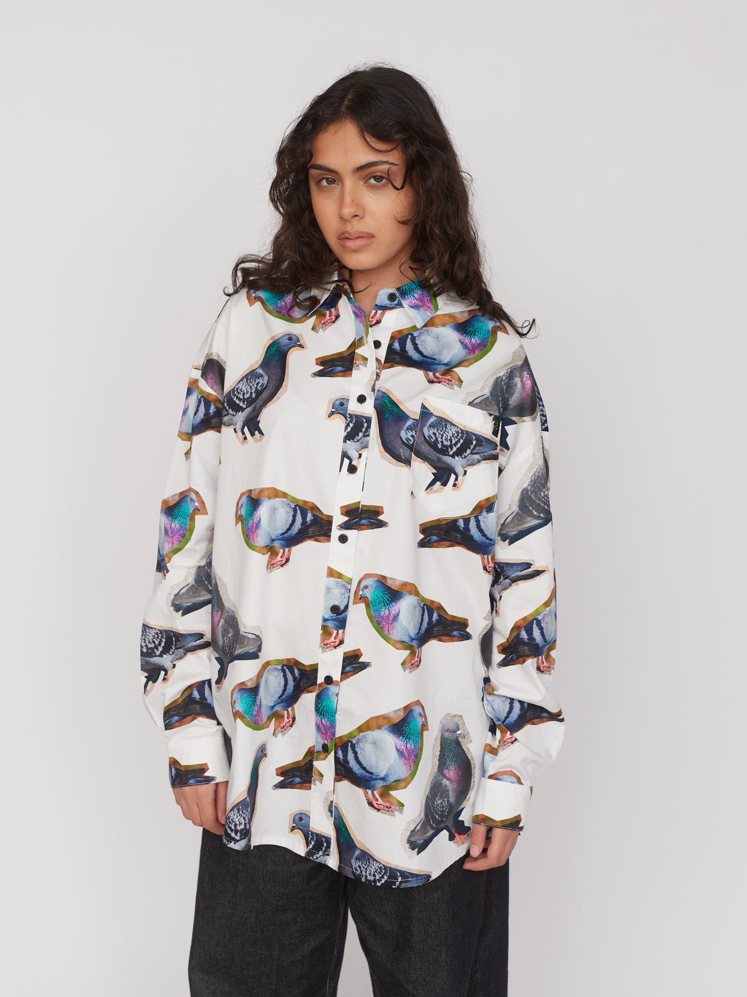 Lazy Oaf Pigeons Are Pals Shirt - PRE - ORDER