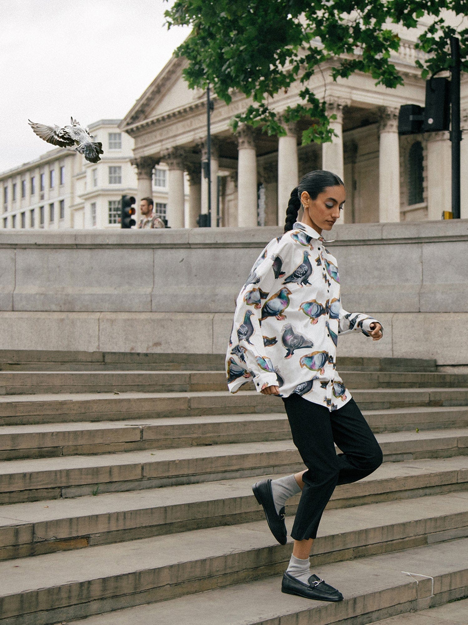 Lazy Oaf Pigeons Are Pals Shirt - PRE - ORDER