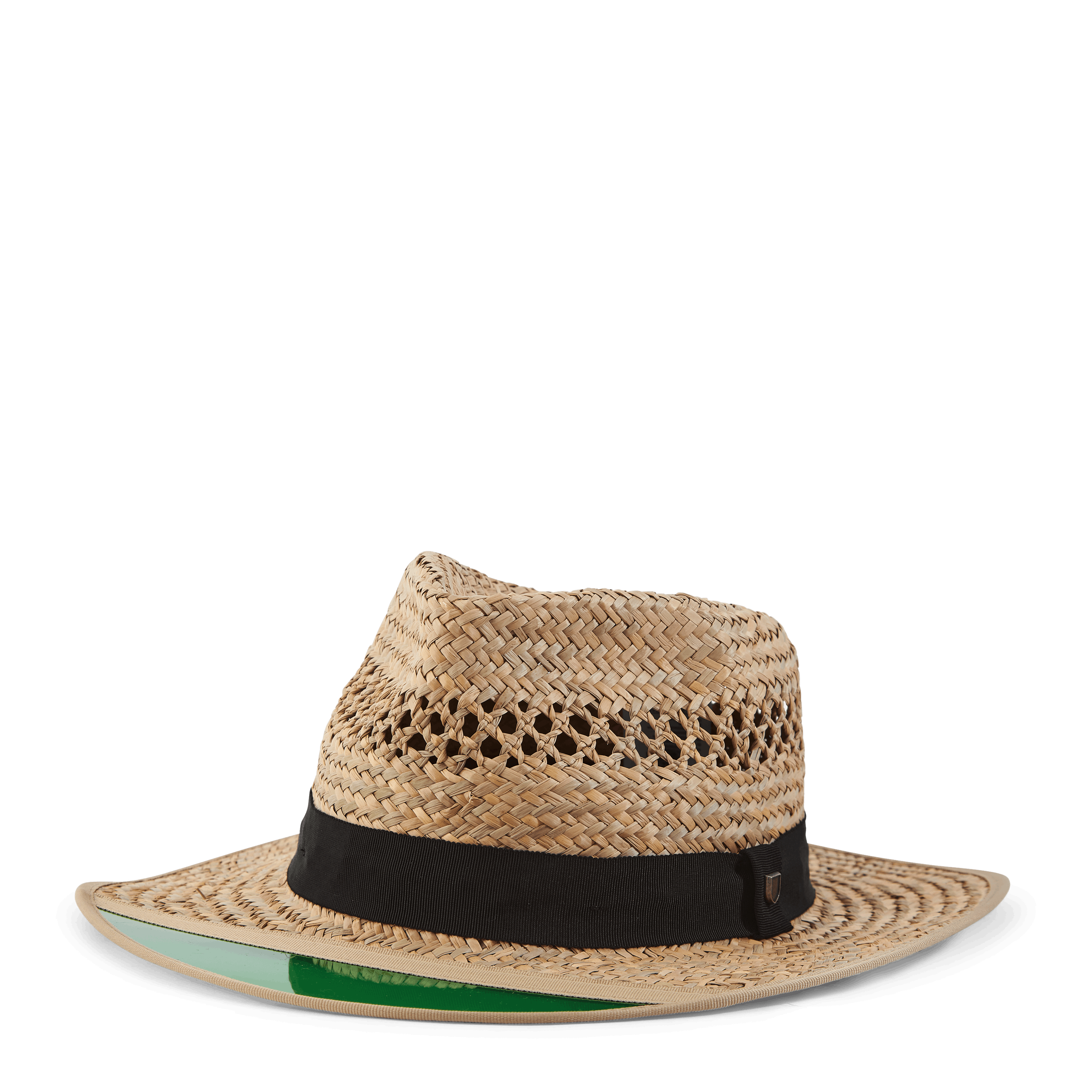 Brixton Hunter Straw Fedora Tan