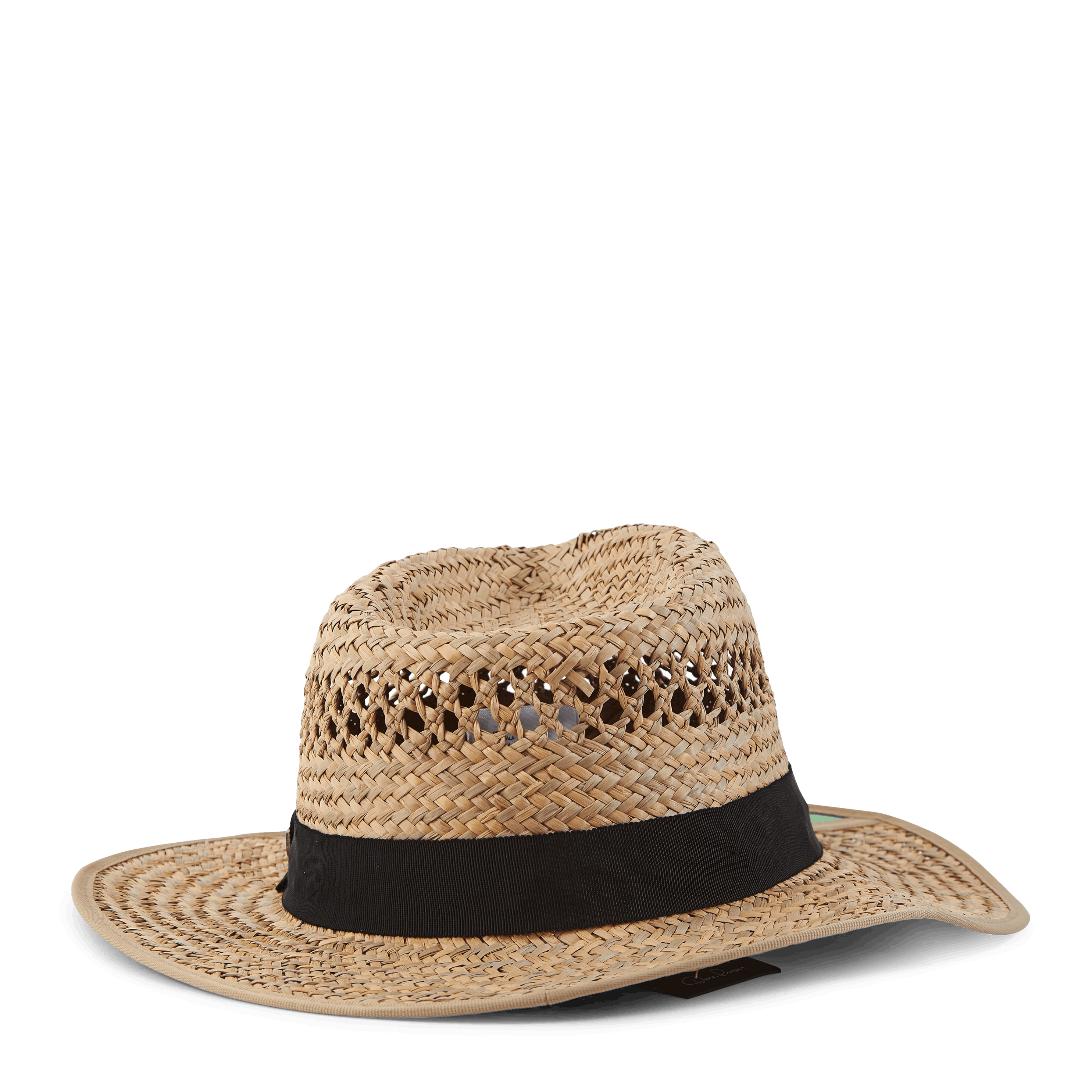 Brixton Hunter Straw Fedora Tan