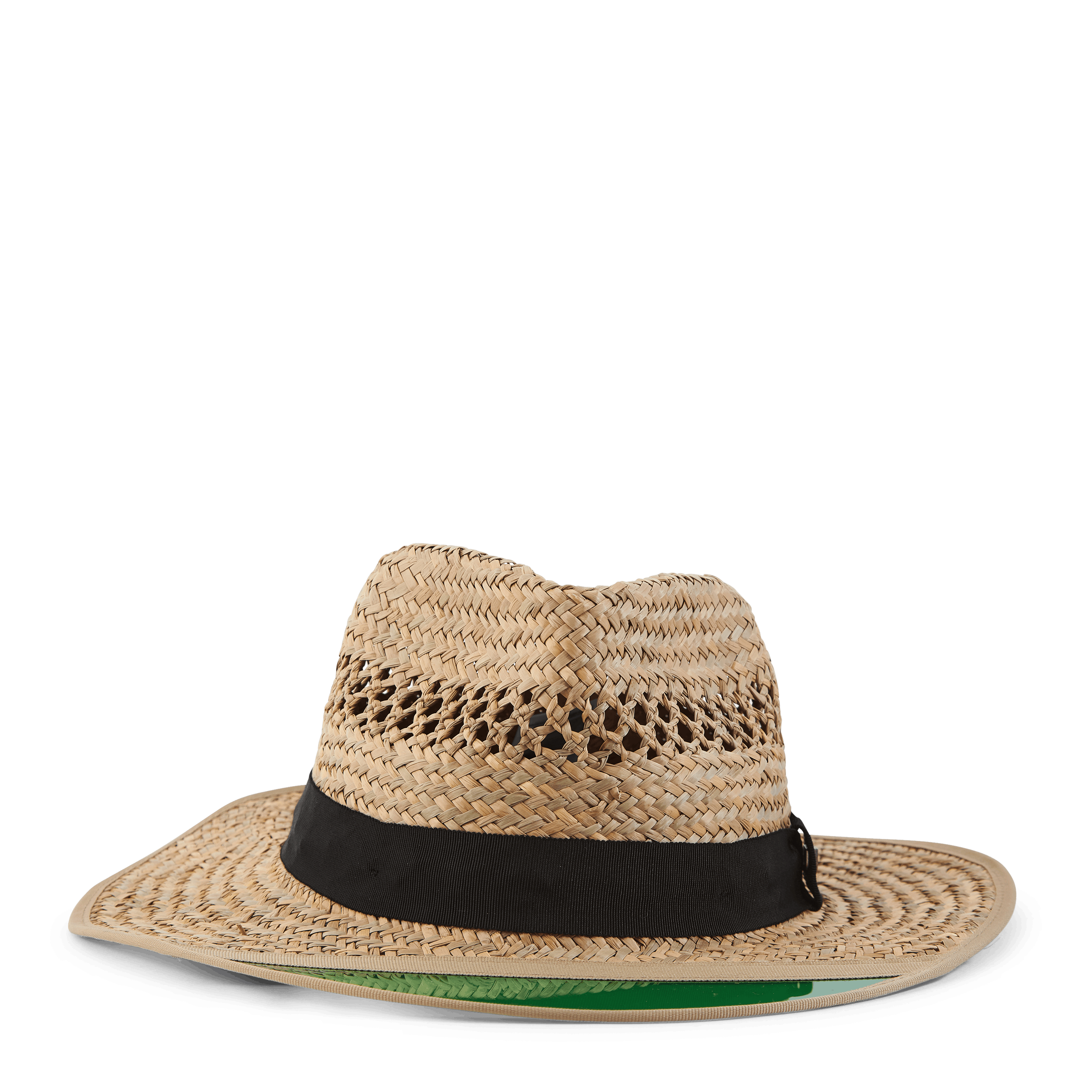 Brixton Hunter Straw Fedora Tan