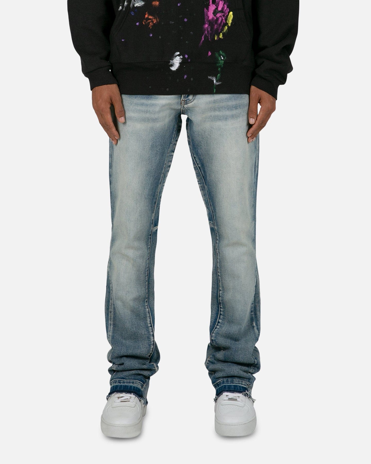 MNML Flare Jeans Blue