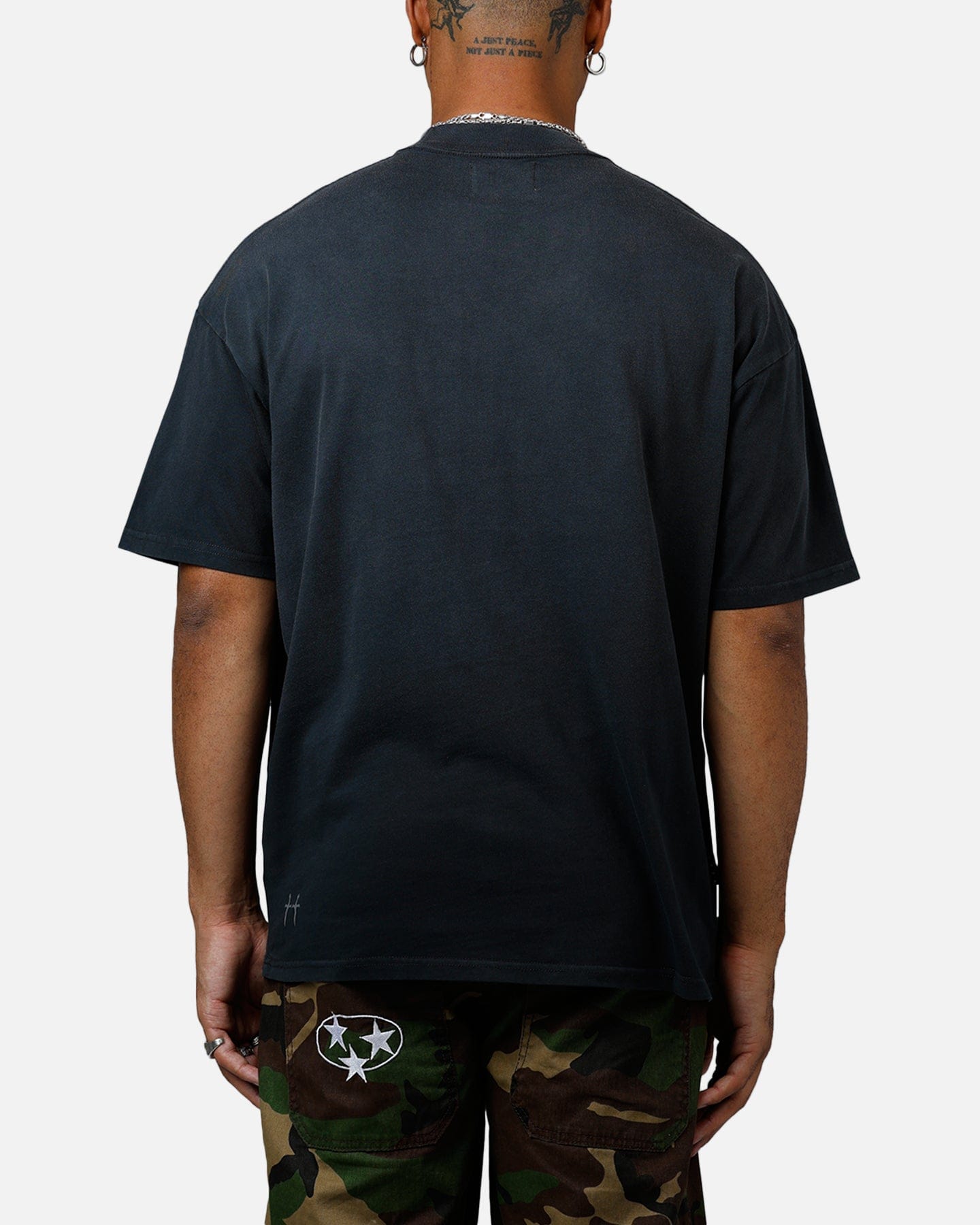 Saint Morta Barbaric Boxy T - Shirt Sunfade Black