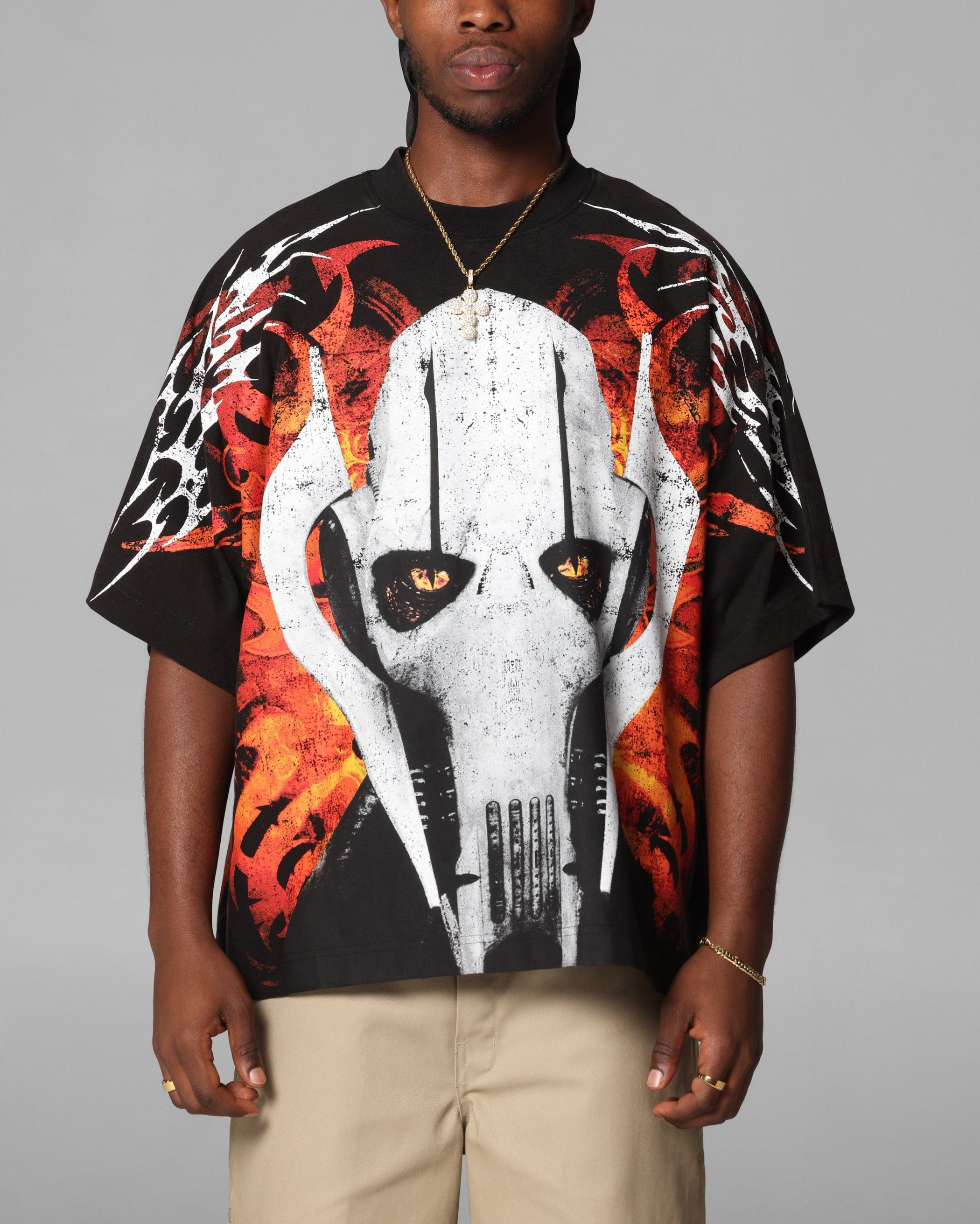 Loiter Star Wars Grievous Vintage T - Shirt Black/Red