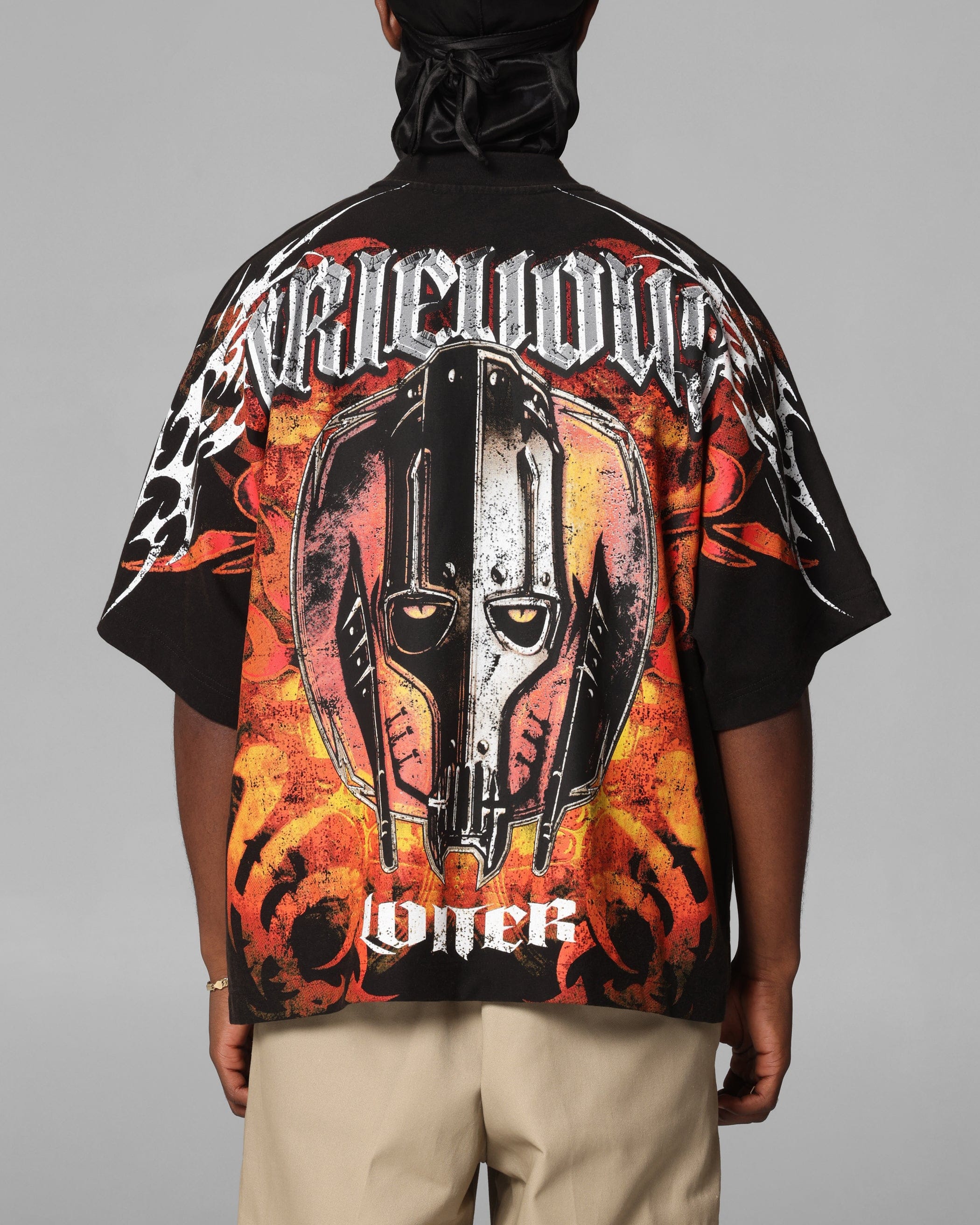Loiter Star Wars Grievous Vintage T - Shirt Black/Red