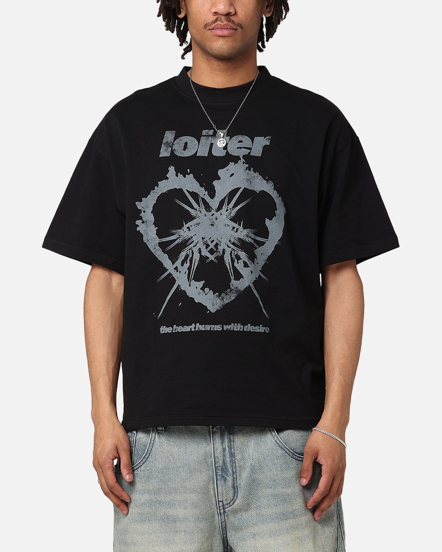 Loiter Desire T - Shirt Black