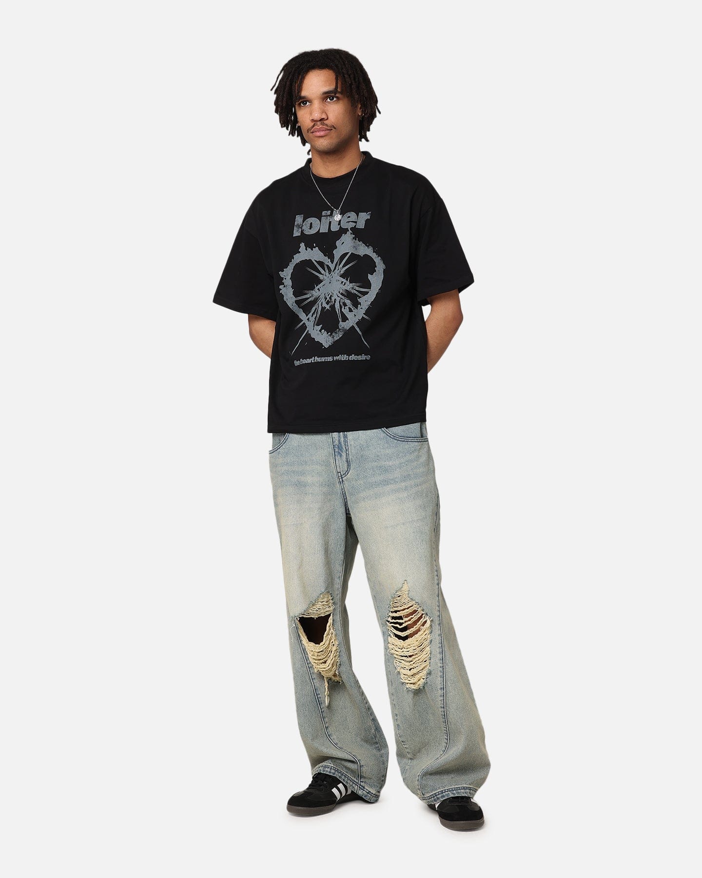 Loiter Desire T - Shirt Black