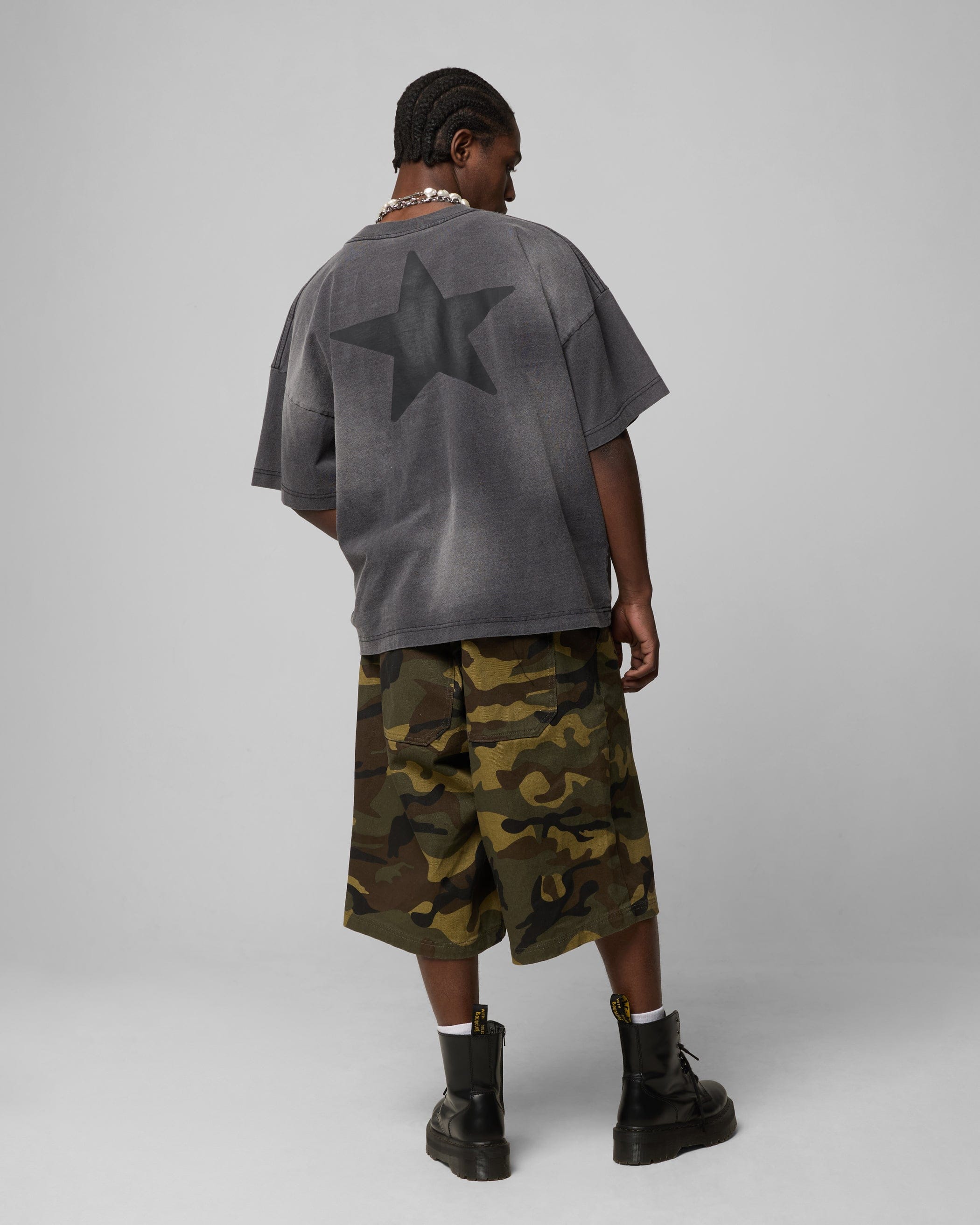 Loiter Celestial T - Shirt Charcoal