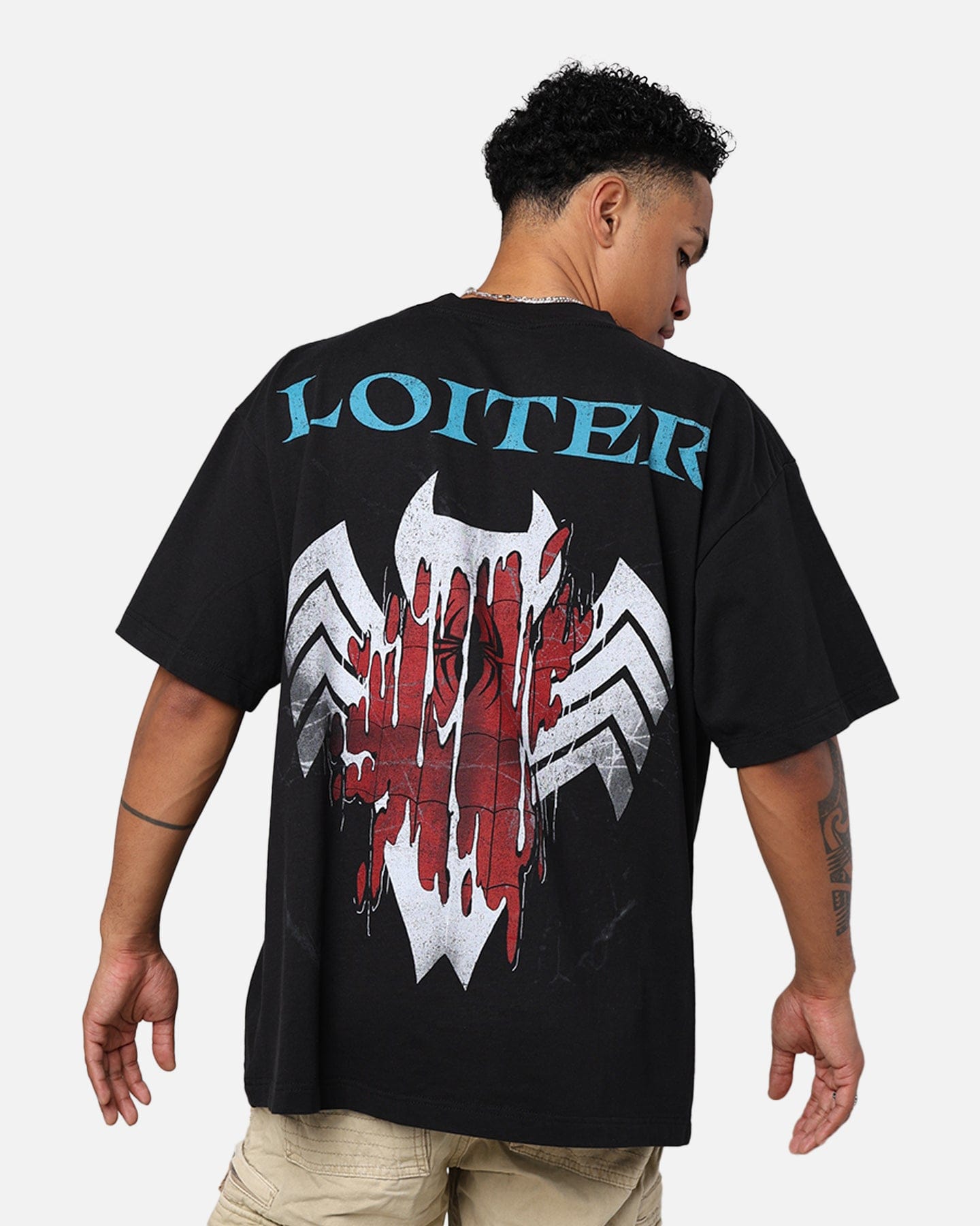Loiter Marvel Spider - Man Symbiote T - Shirt Black