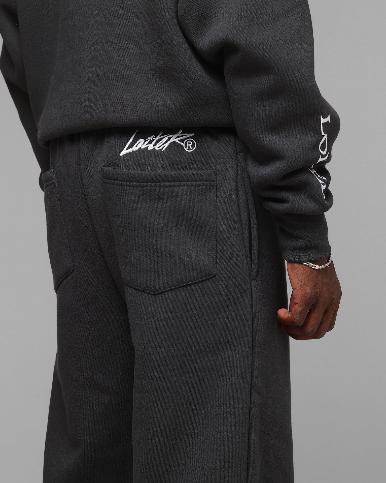 Loiter Hybrid Sweatpants Charcoal
