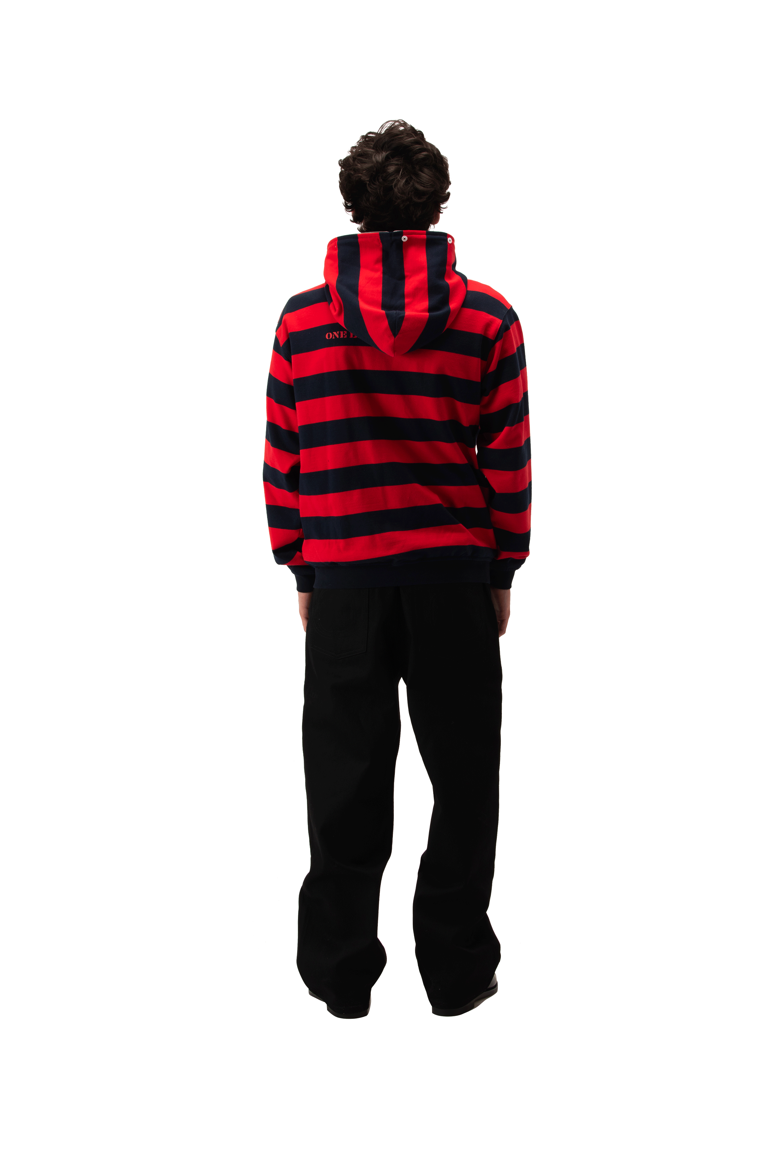 One Block Down Button Up Zip - Up Sweatshirt