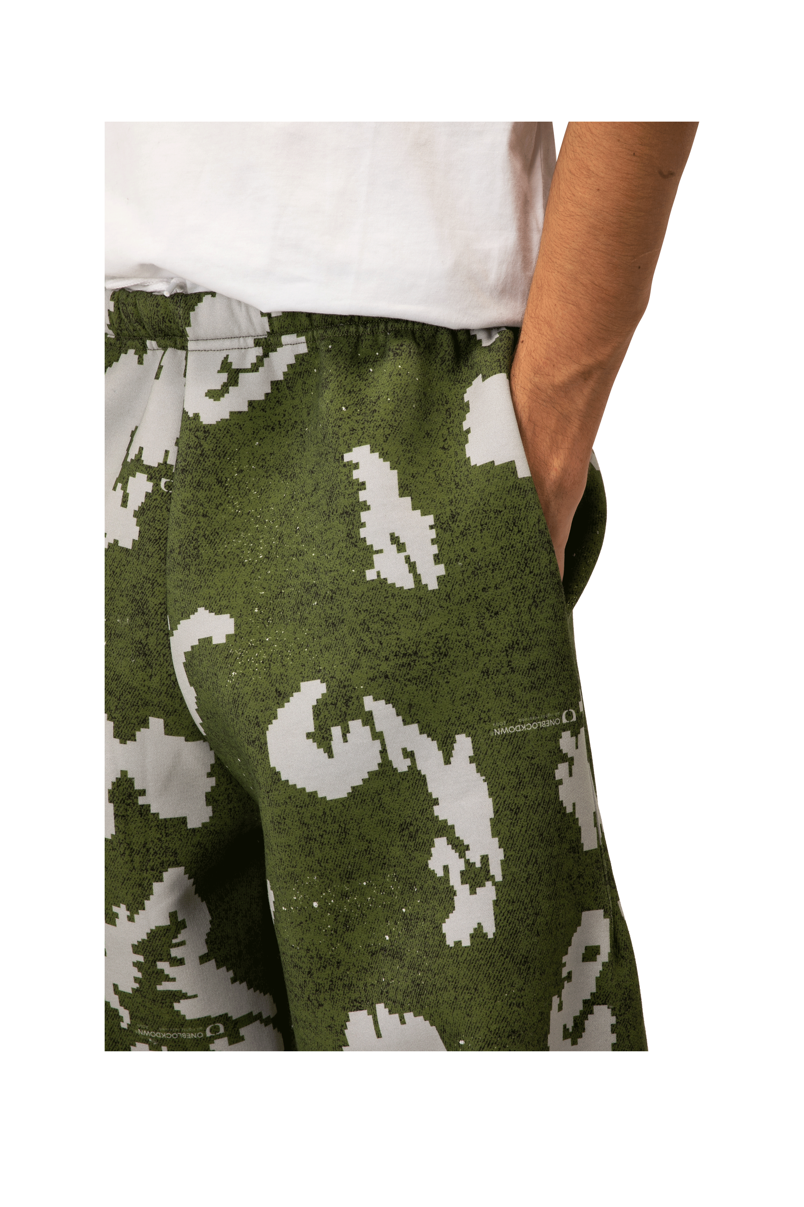 One Block Down Moss Digi Camo Sweatpants