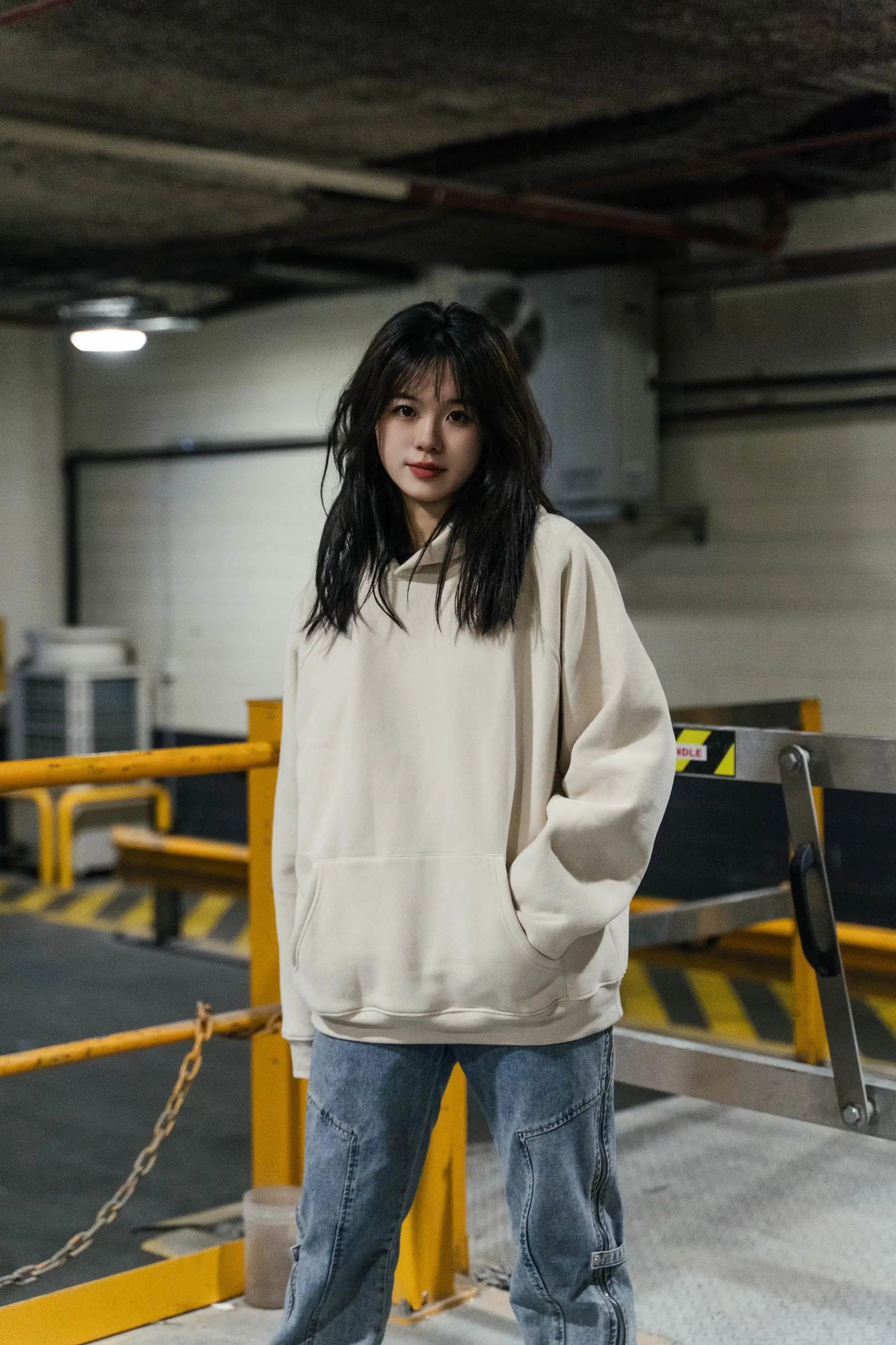 Prior Archives CORE Essentials Raglan Sleeve Hoodie Ecru