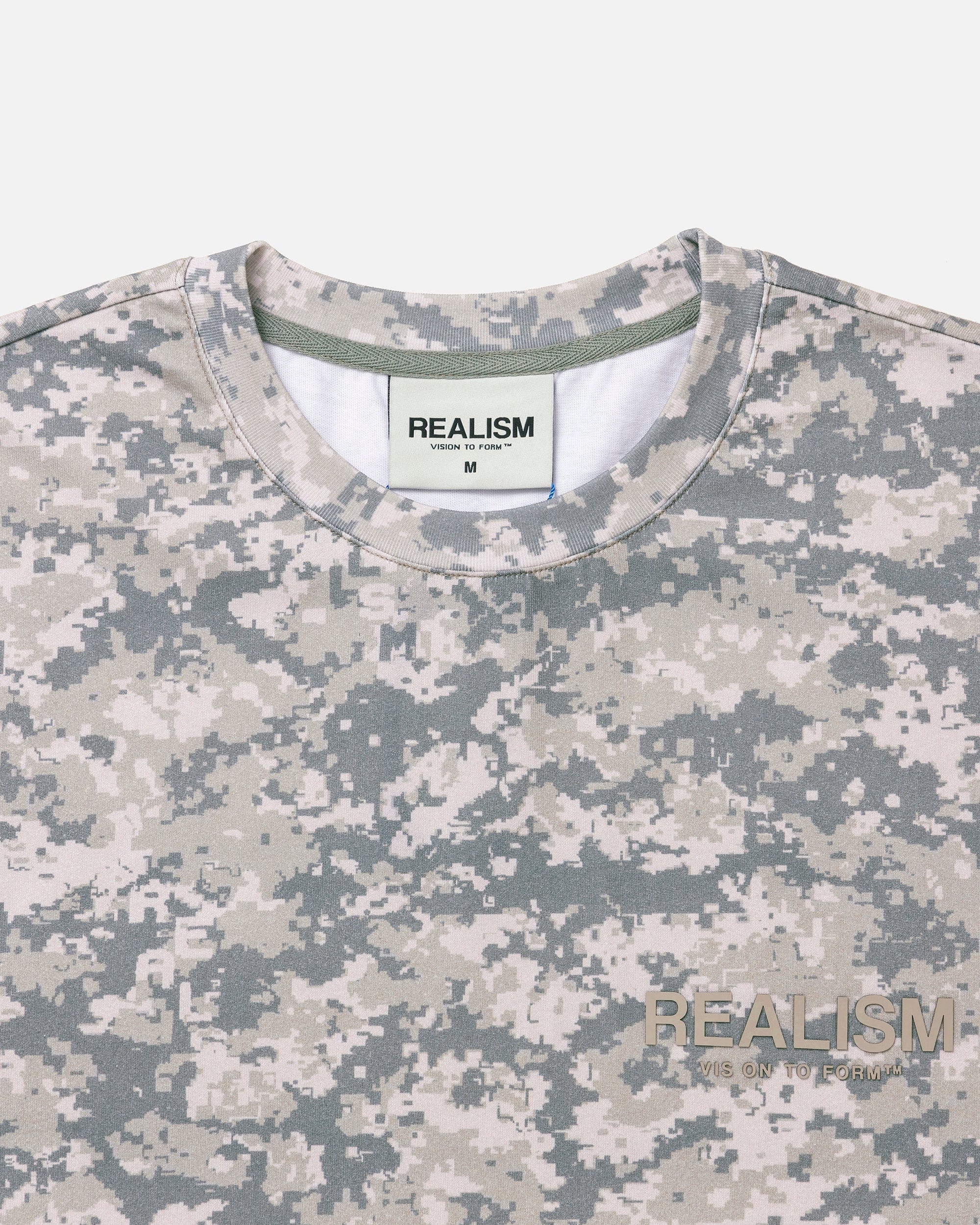 Realism SSS REALISM VISION LOGO T-Shirt DESERT DIGI CAMO