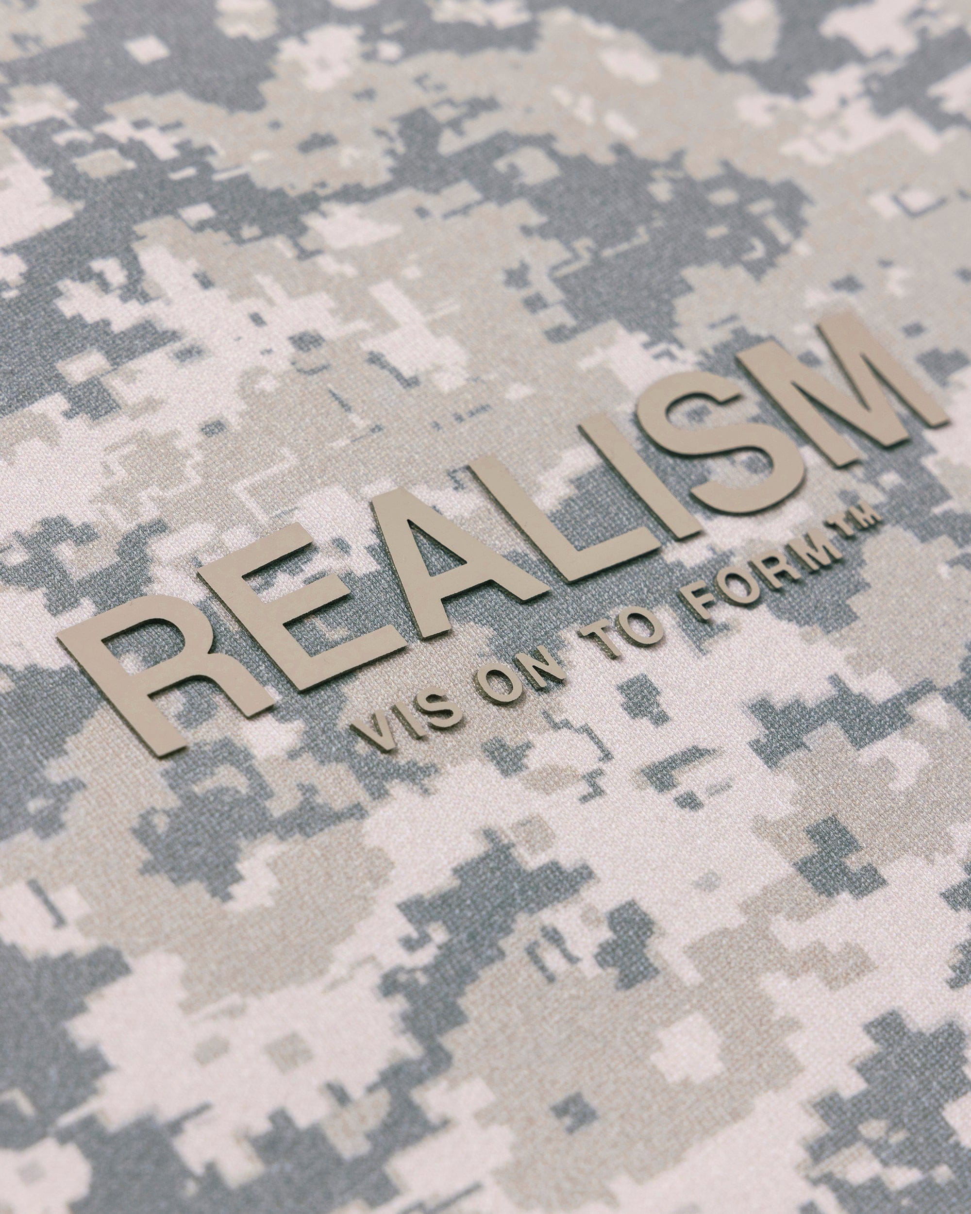 Realism SSS REALISM VISION LOGO T-Shirt DESERT DIGI CAMO