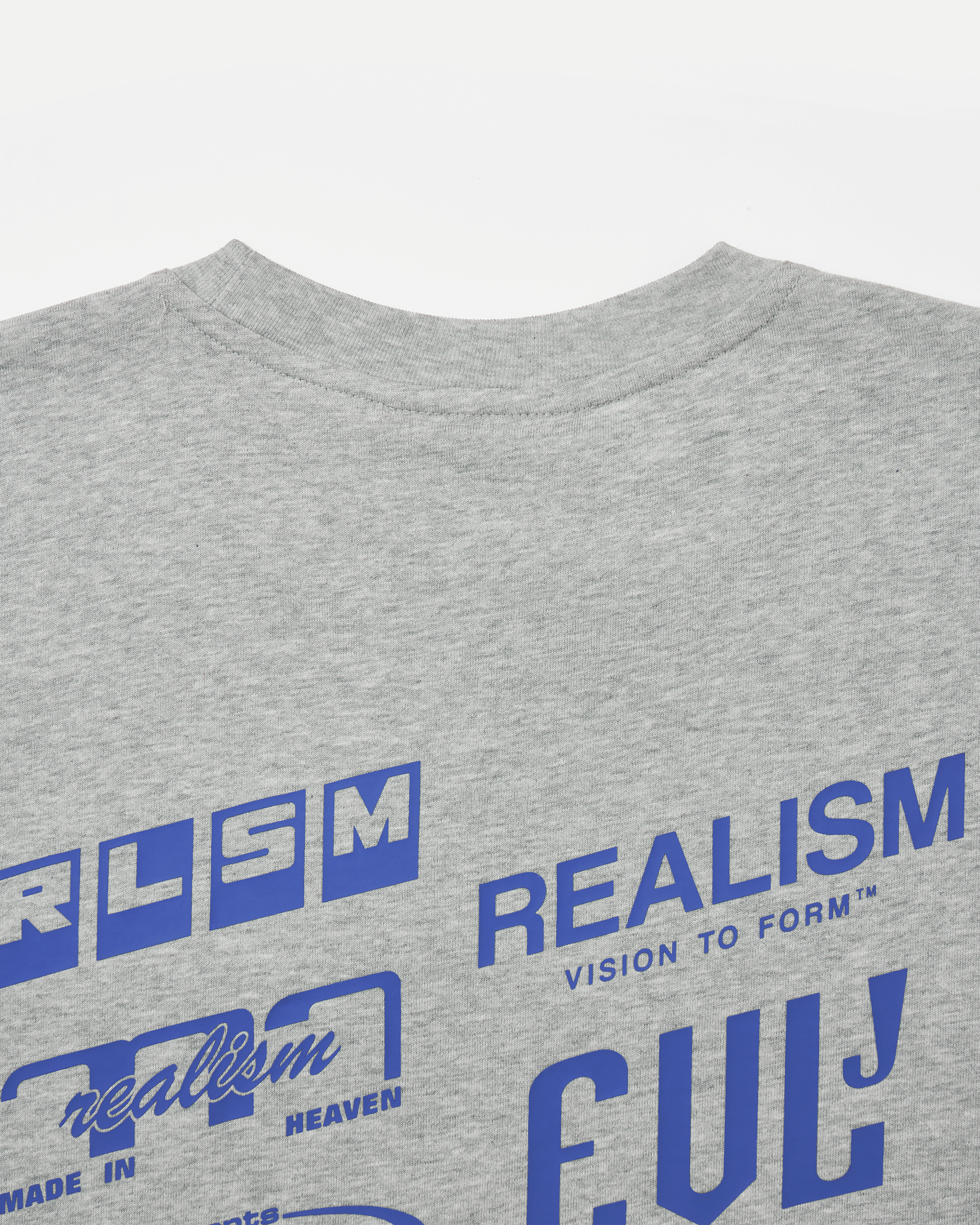 Realism SSS REALISM R - LINE T-Shirt GREY MARLE