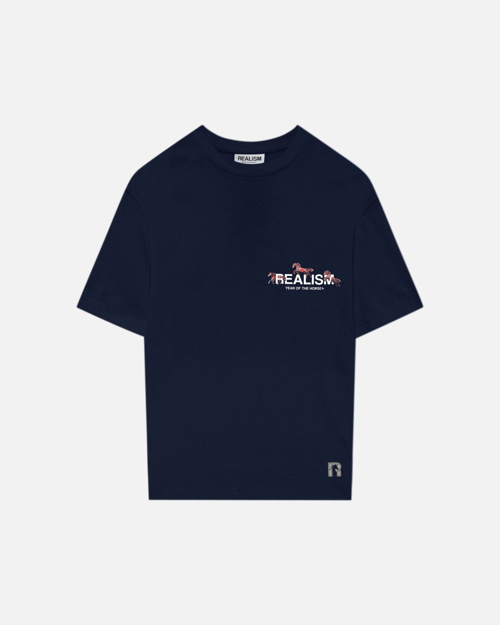 Realism SSS REALISM STRIDE LOGO T-Shirt NAVY