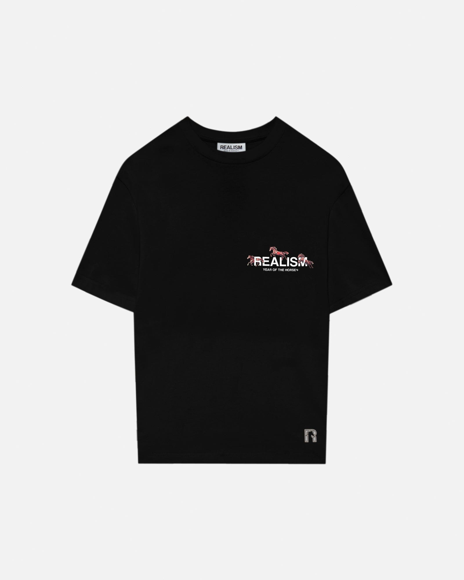 Realism SSS REALISM HORSE LOGO T-Shirt BLACK