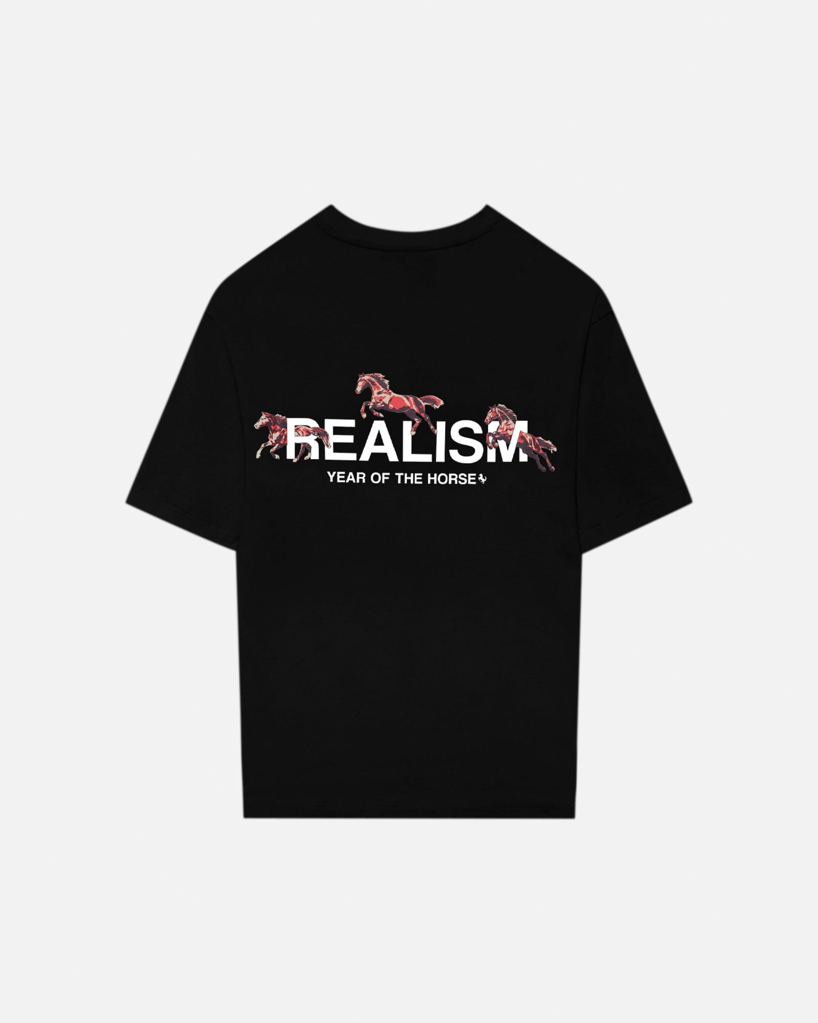 Realism SSS REALISM HORSE LOGO T-Shirt BLACK