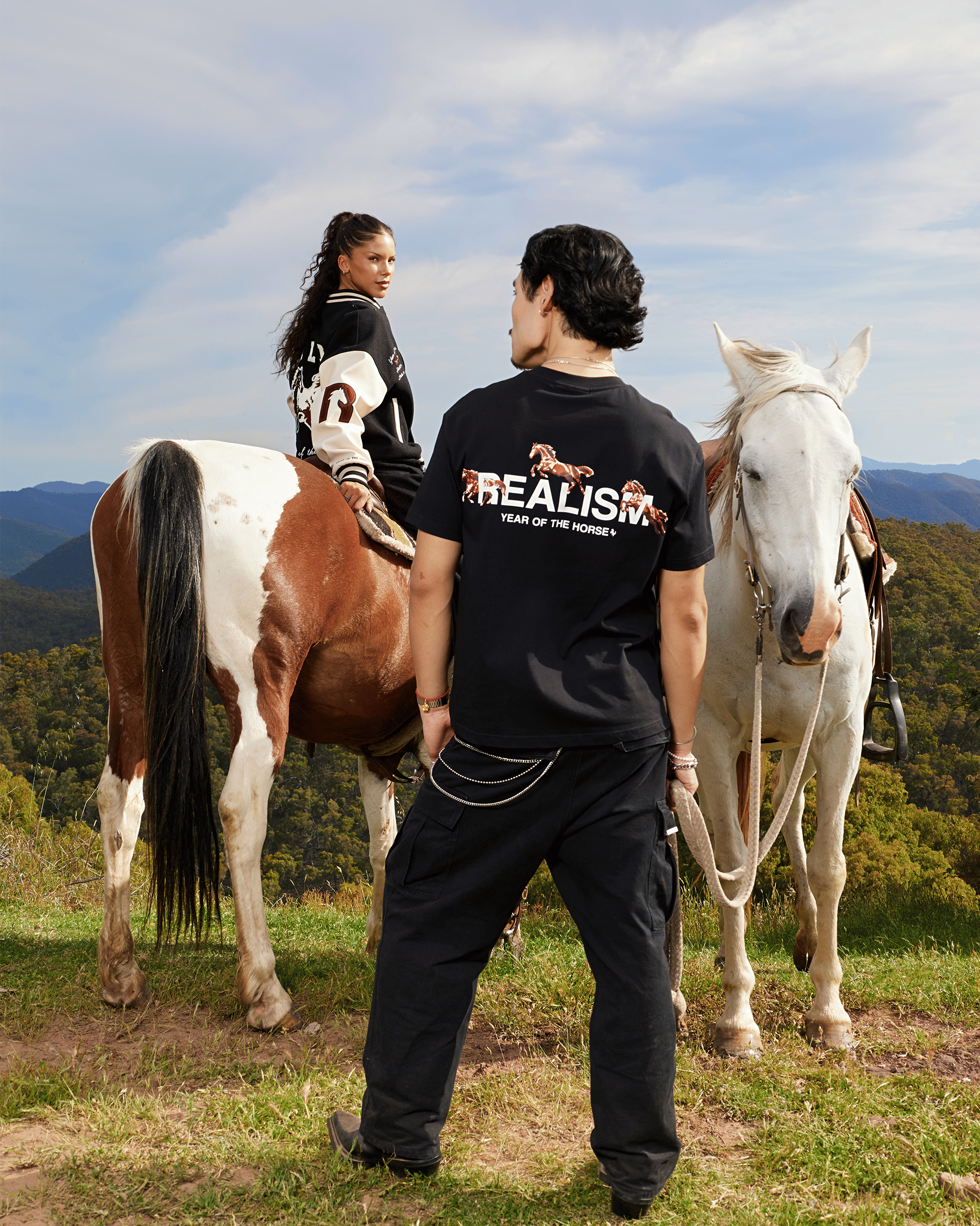 Realism SSS REALISM HORSE LOGO T-Shirt BLACK