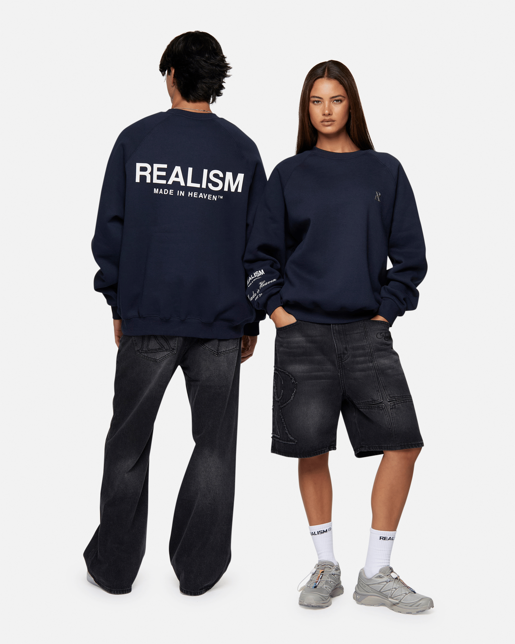 Realism SSS REALISM RADIANT CREWNECK V2 ROYAL NAVY