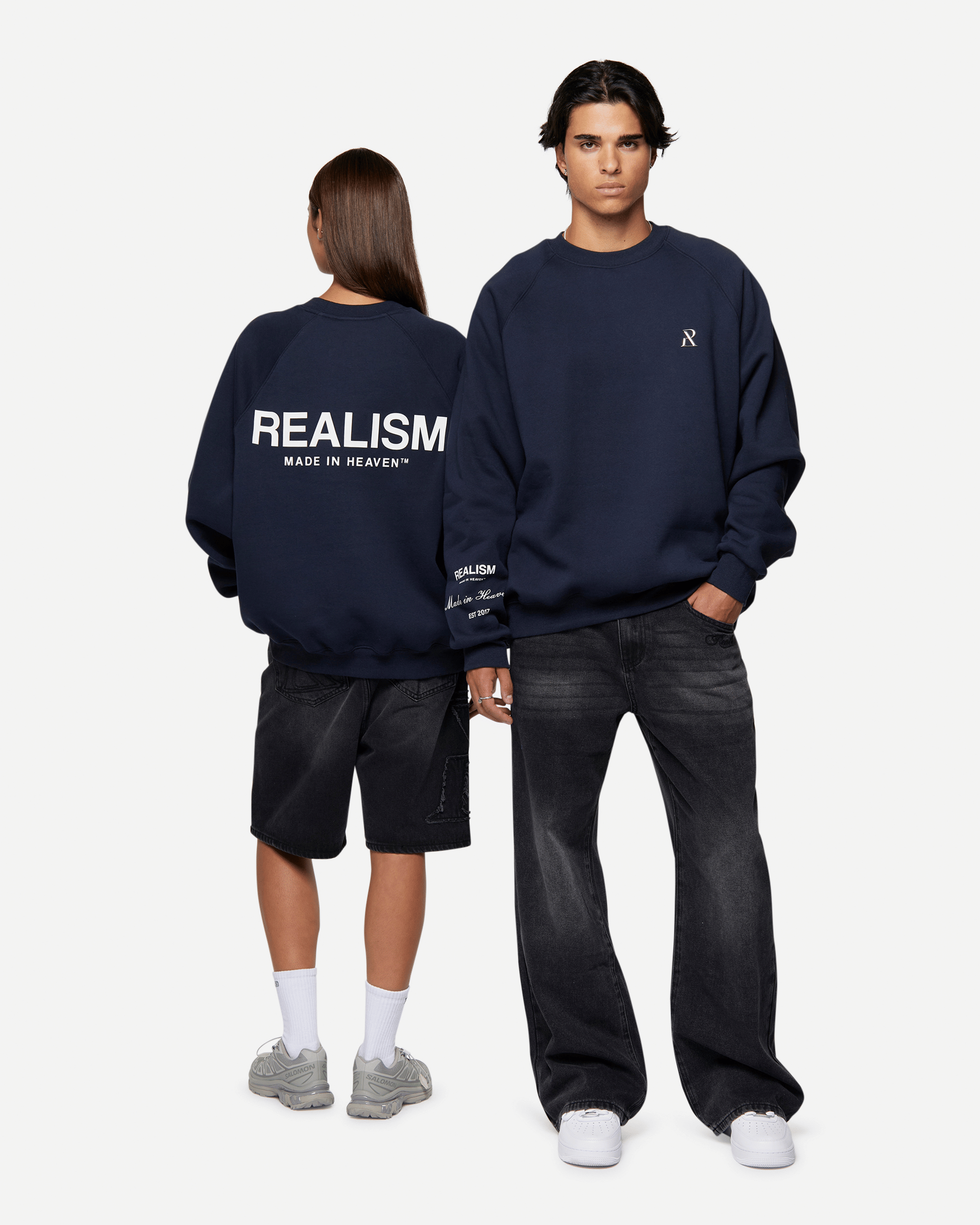 Realism SSS REALISM RADIANT CREWNECK V2 ROYAL NAVY