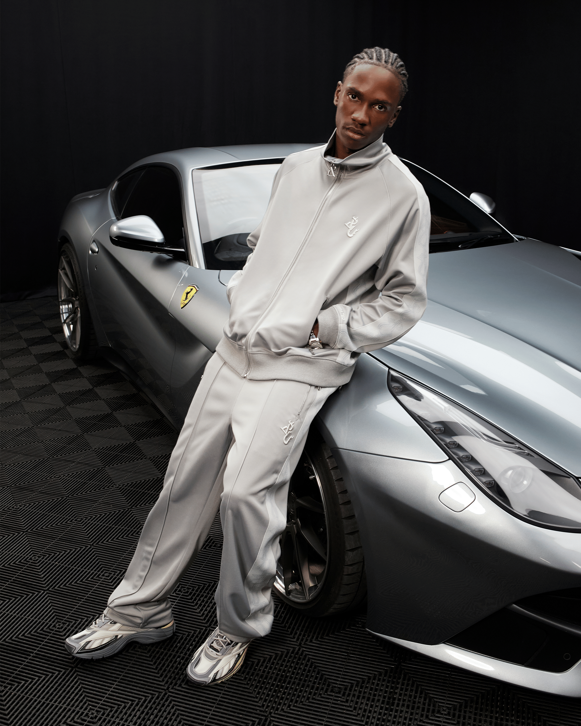 Realism SSS REALISM x UNDERRATED RUN LINE TRACK PANT GREY