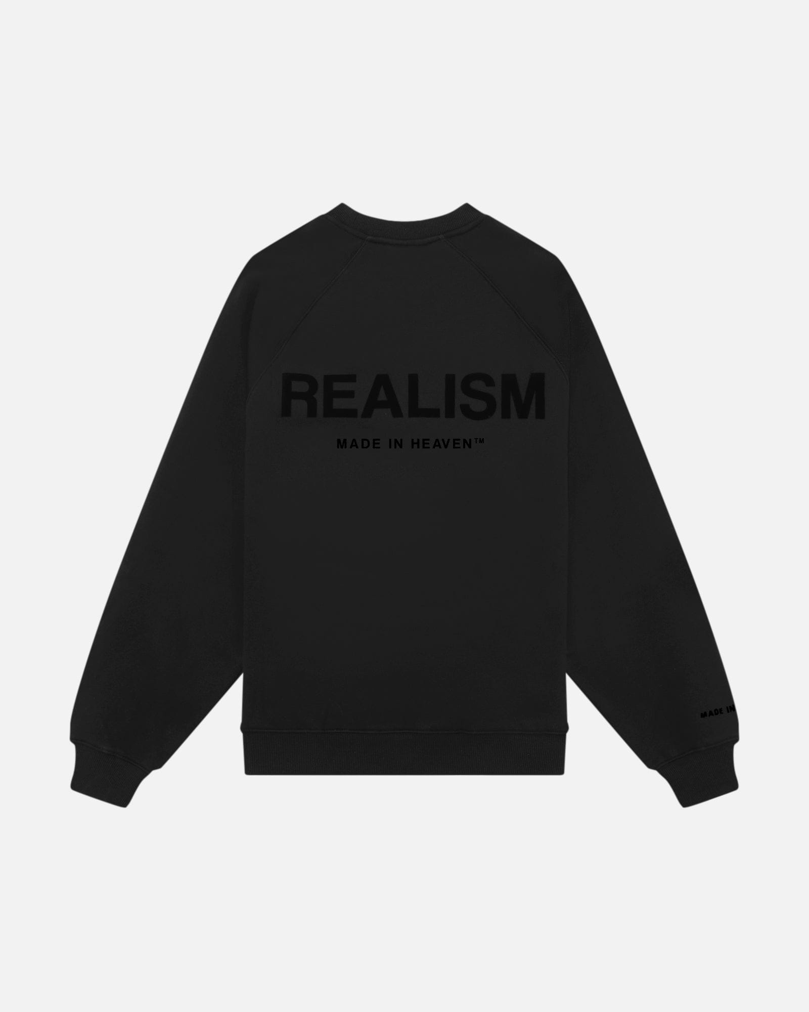 Realism SSS REALISM HEAVEN LOGO CREWNECK OBSIDIAN
