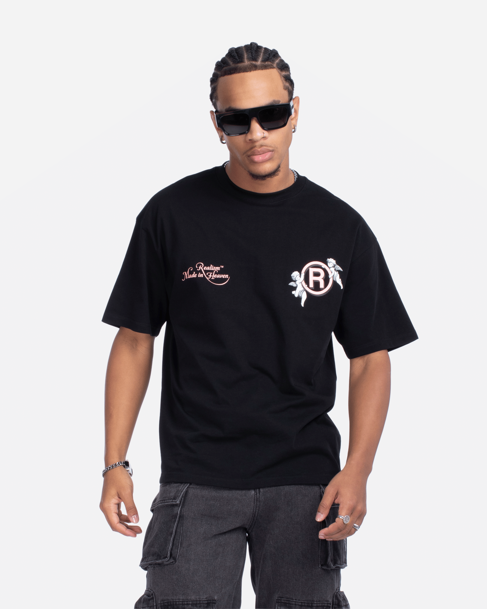 Realism SSS REALISM MADE IN HEAVEN T-Shirt BLACK