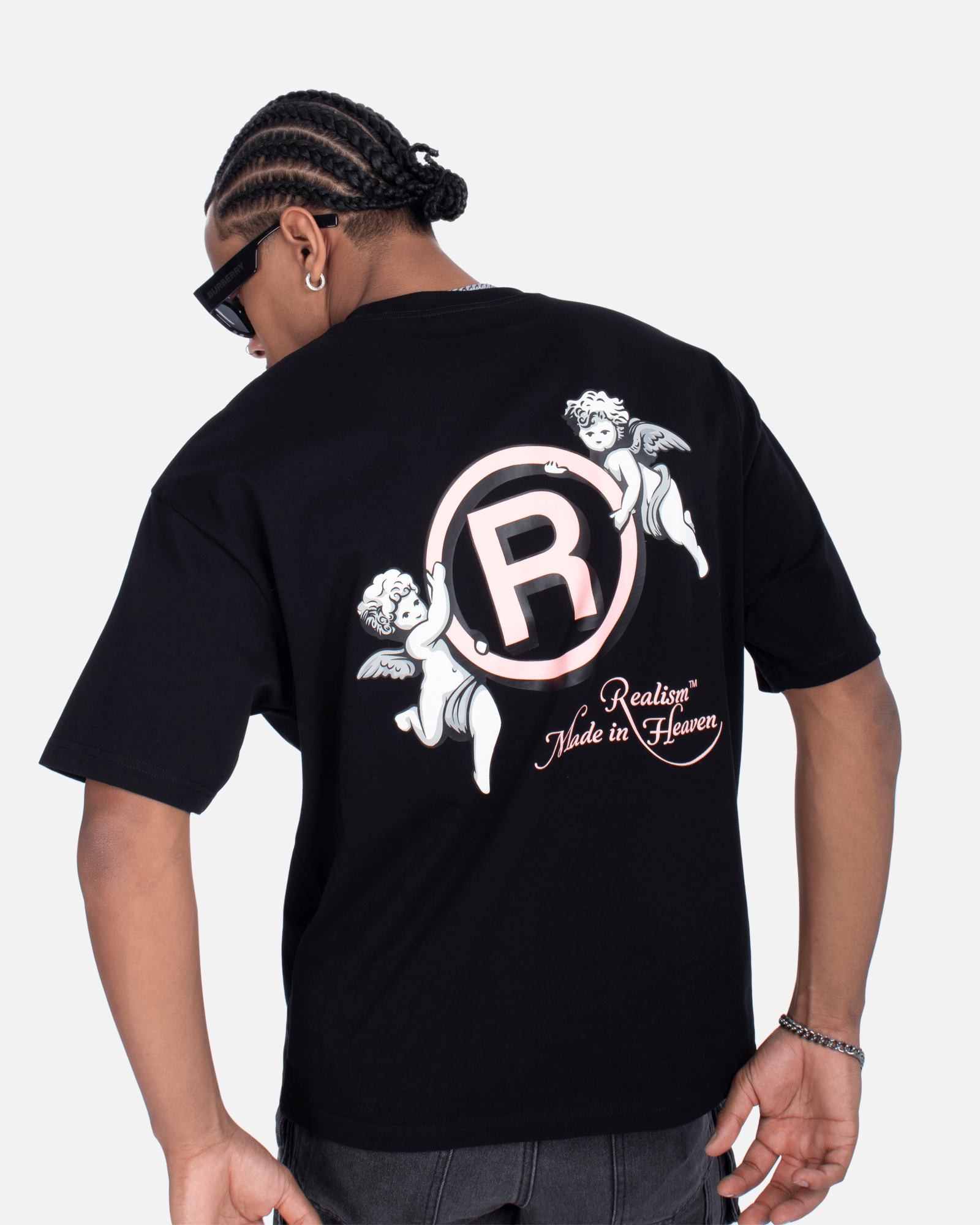 Realism SSS REALISM MADE IN HEAVEN T-Shirt BLACK