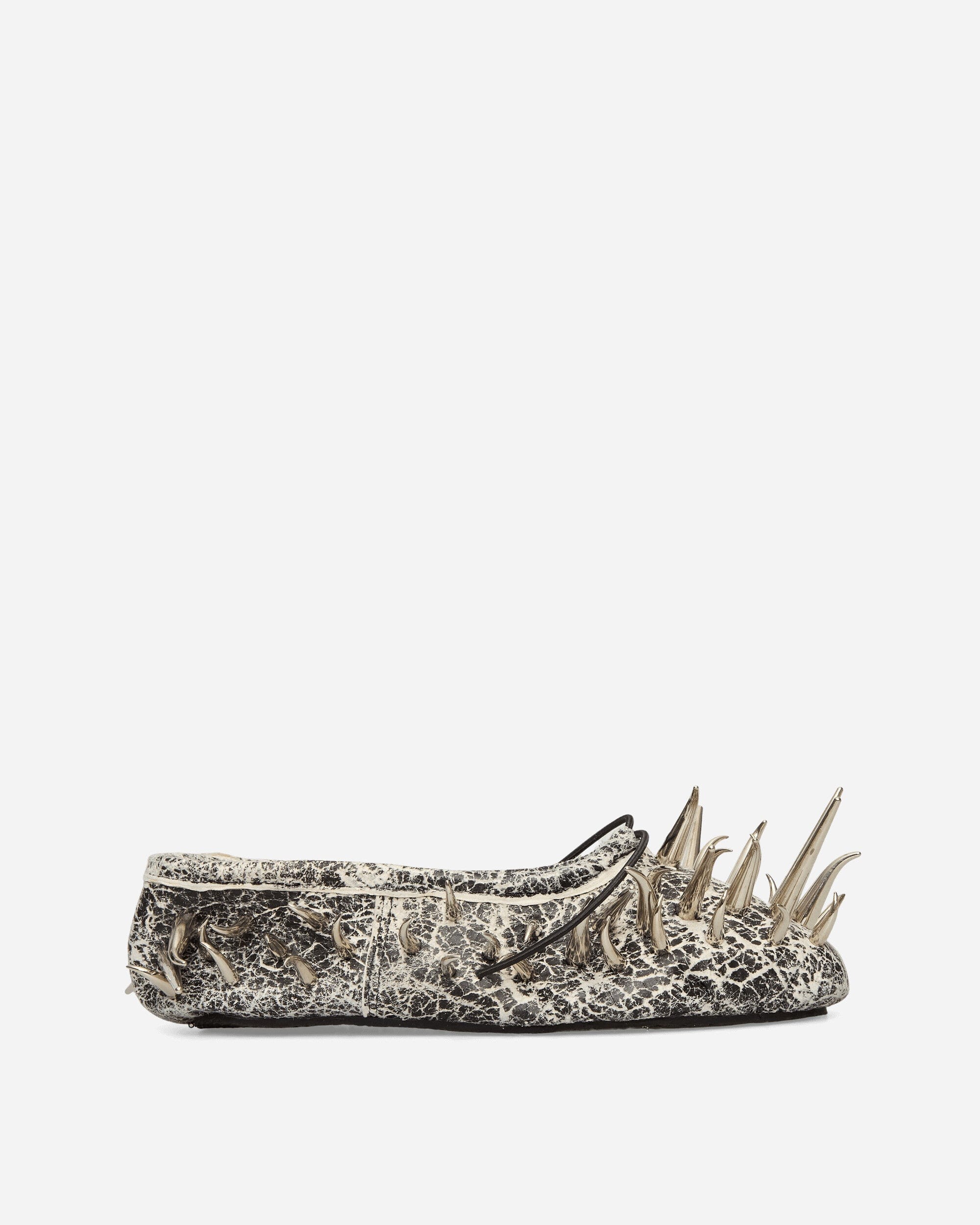 Aslan World Women's Teeth Flats Battleship
