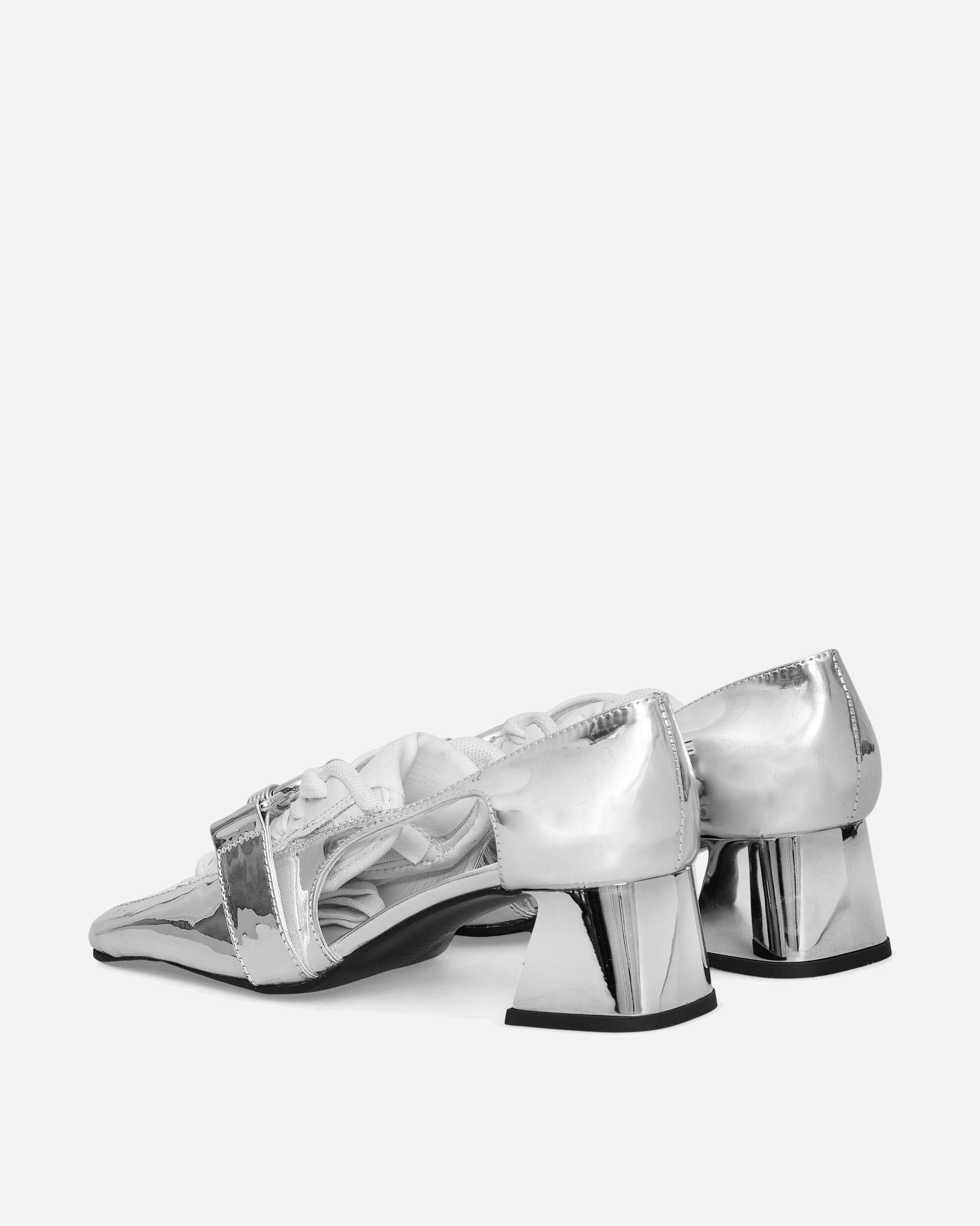 Ancuta Sarca Olga Loafers White / Chrome