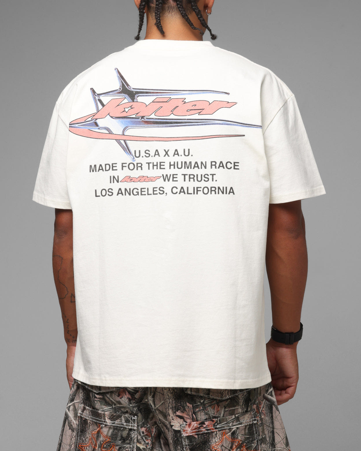 Loiter Stormbred T - Shirt Off White